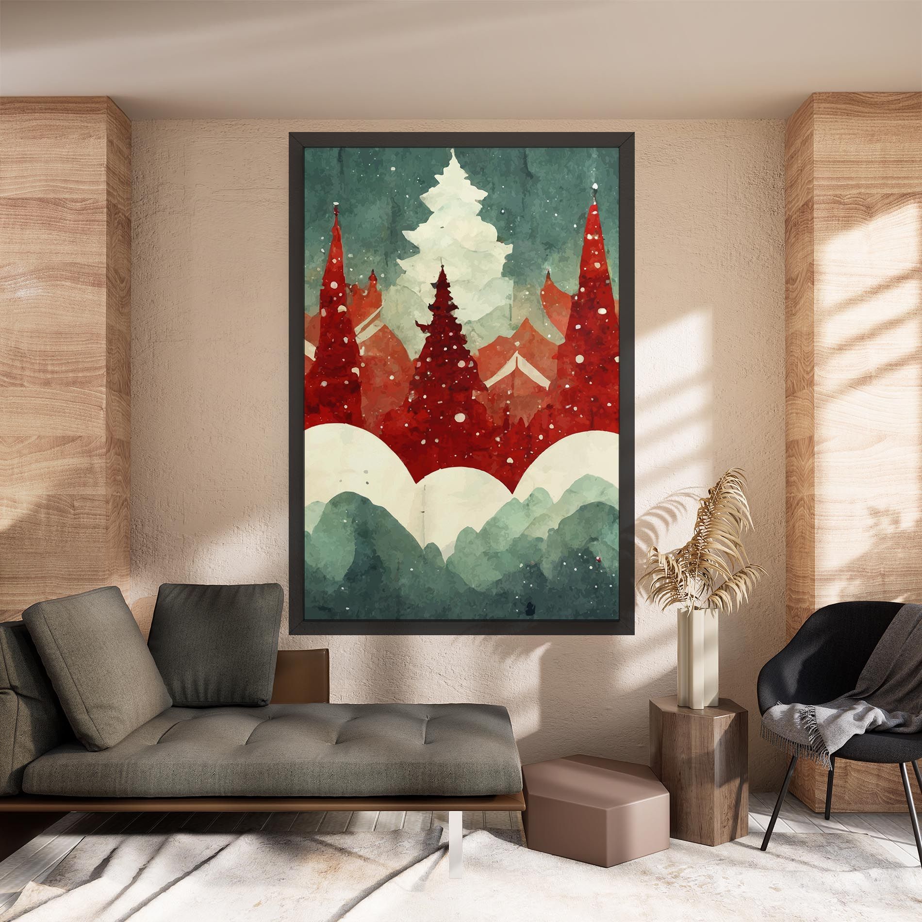 Christmas Landscape mockup 8