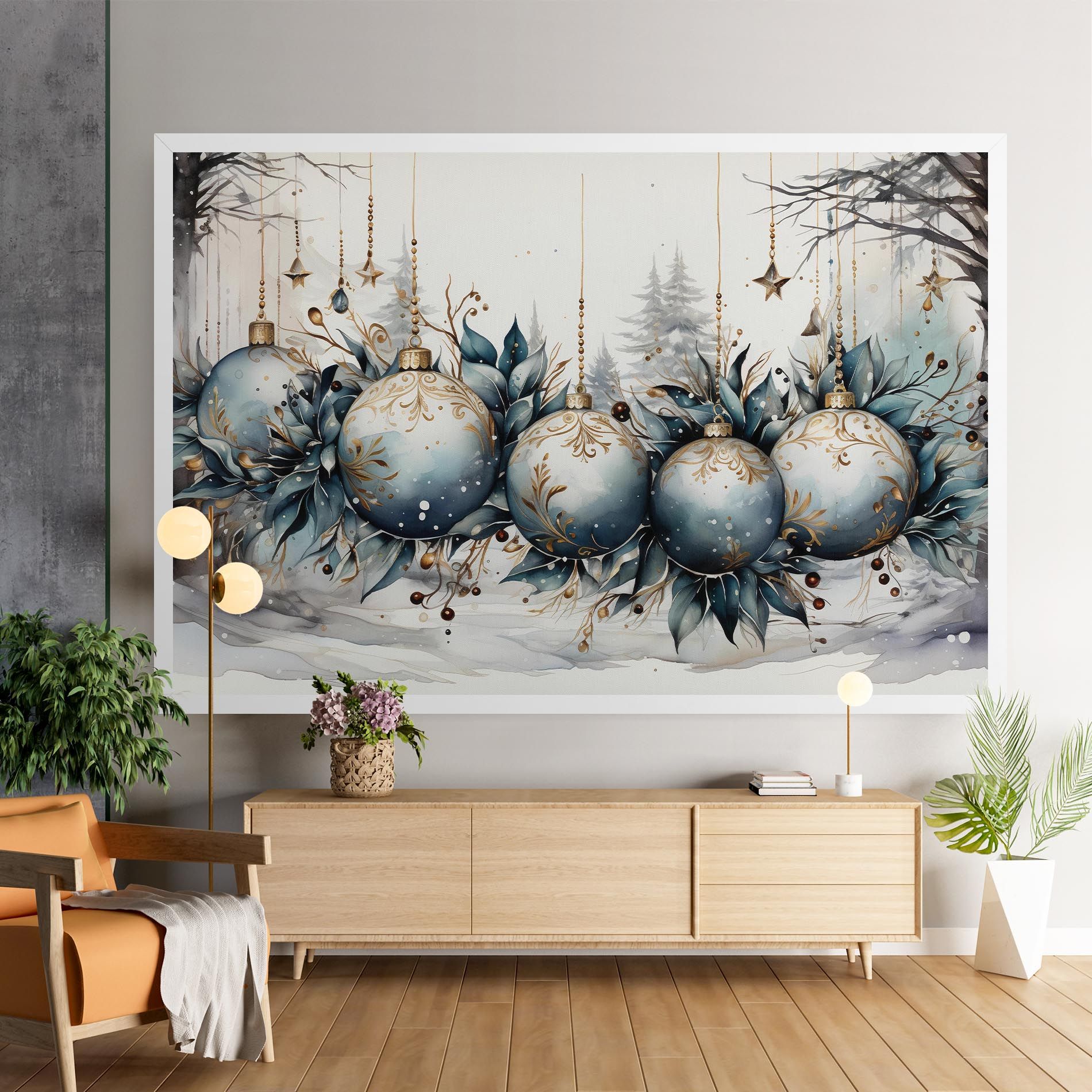 Christmas Paper mockup 9