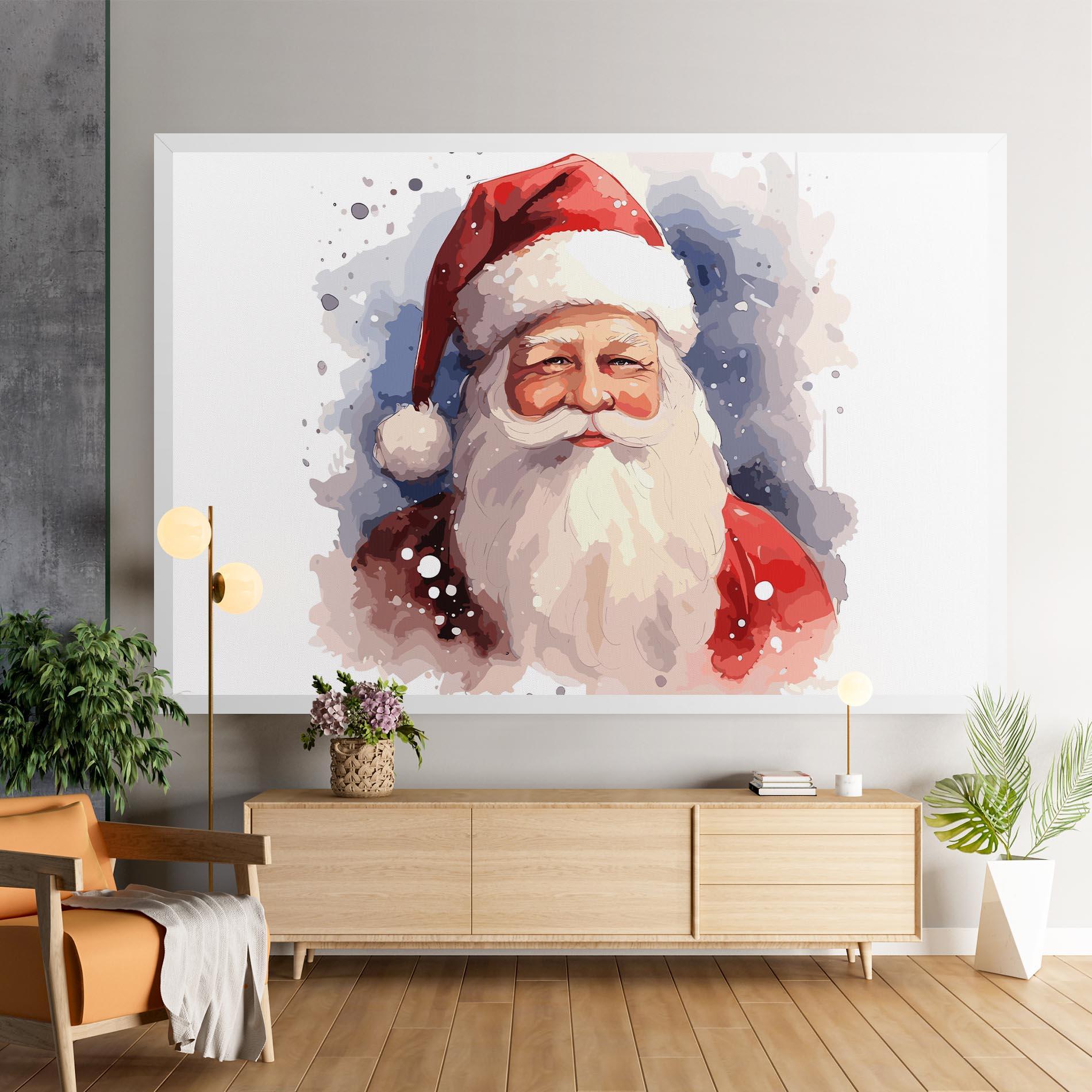 Tablou Canvas Cute Santa mockup 9