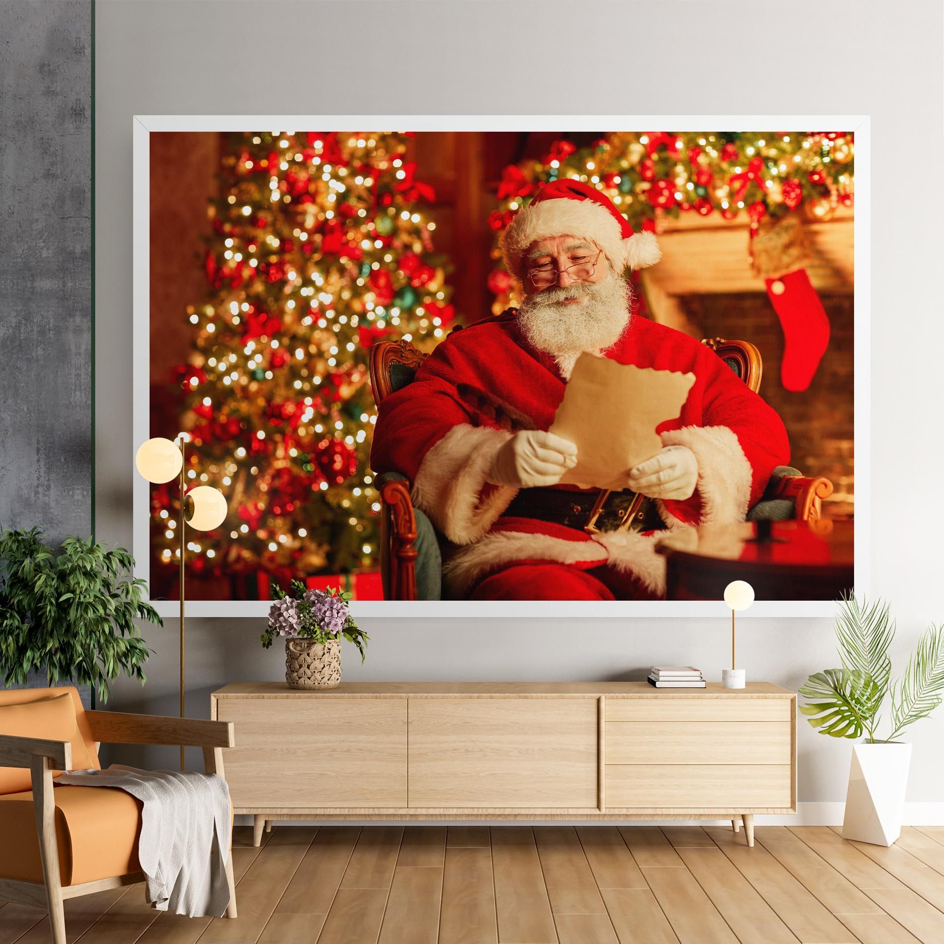 Reading Christmas Letter mockup 9