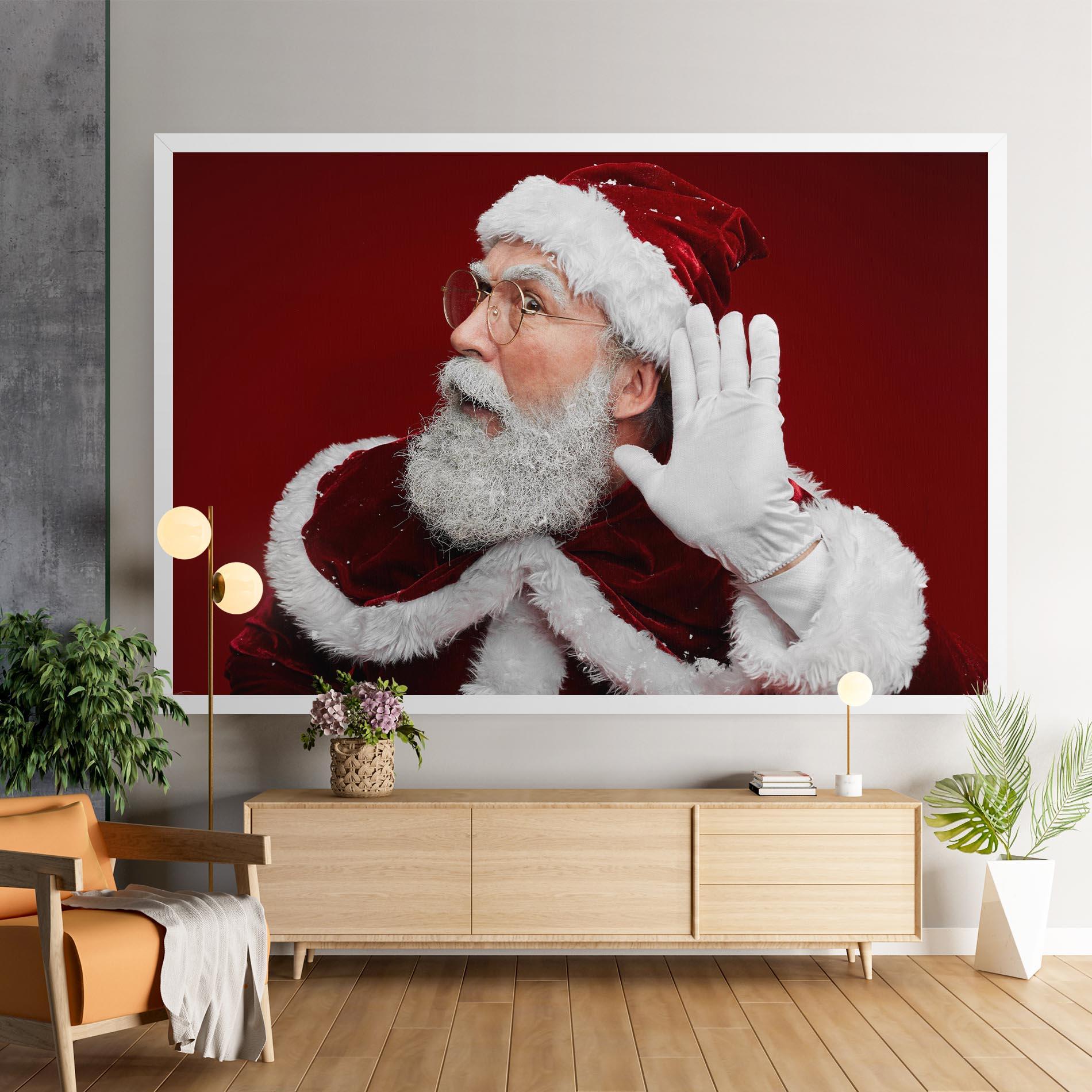 Tablou Canvas Santa Cant Hear You mockup 9