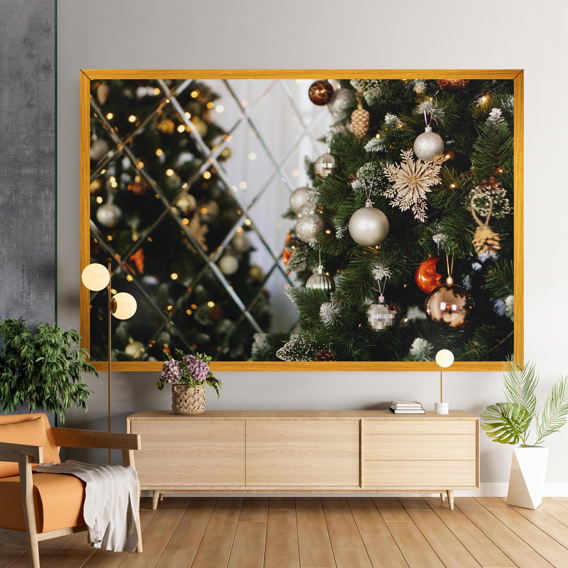 Tablou Canvas Christmas Decor Tree mockup 9