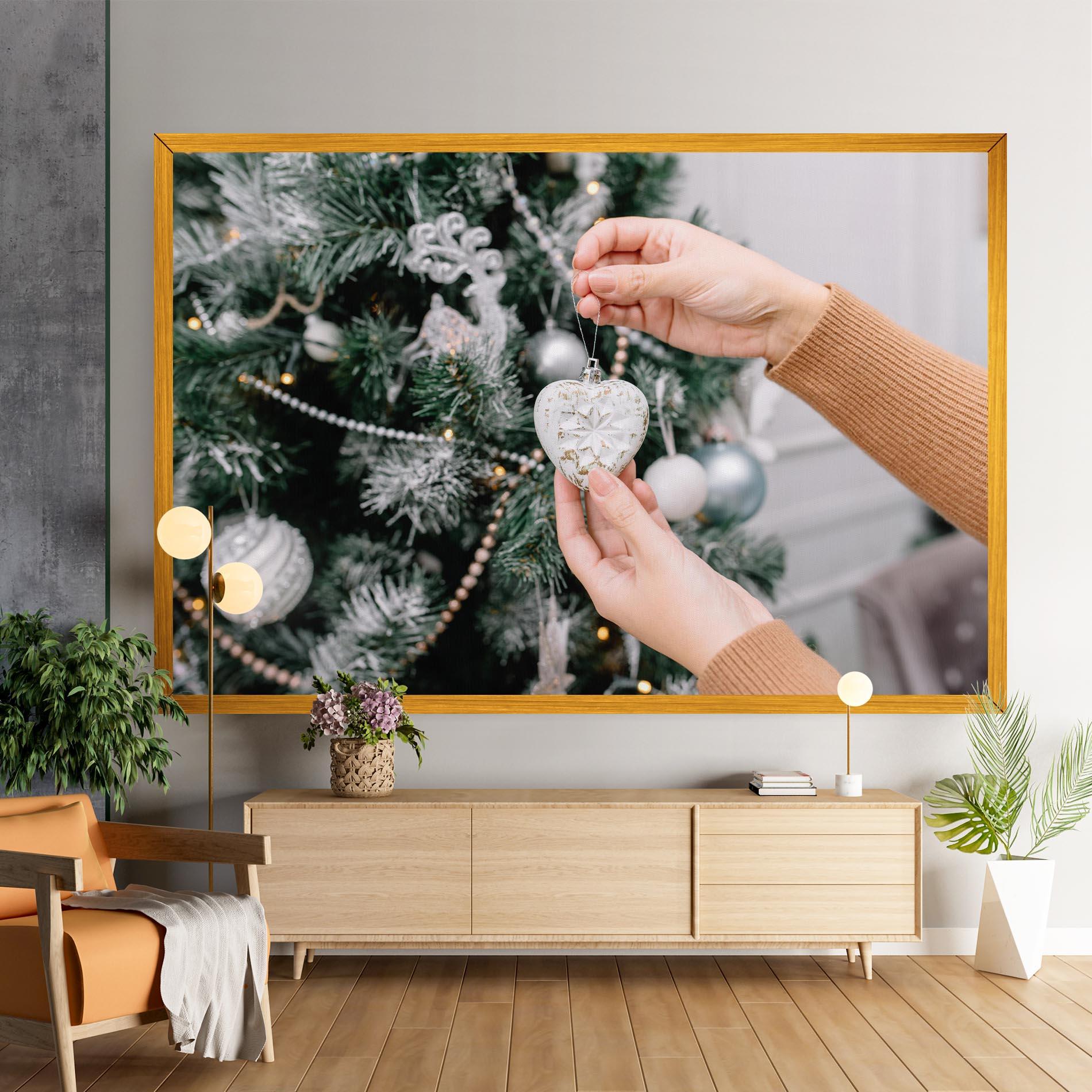 Tablou Canvas Christmas Decorations mockup 9