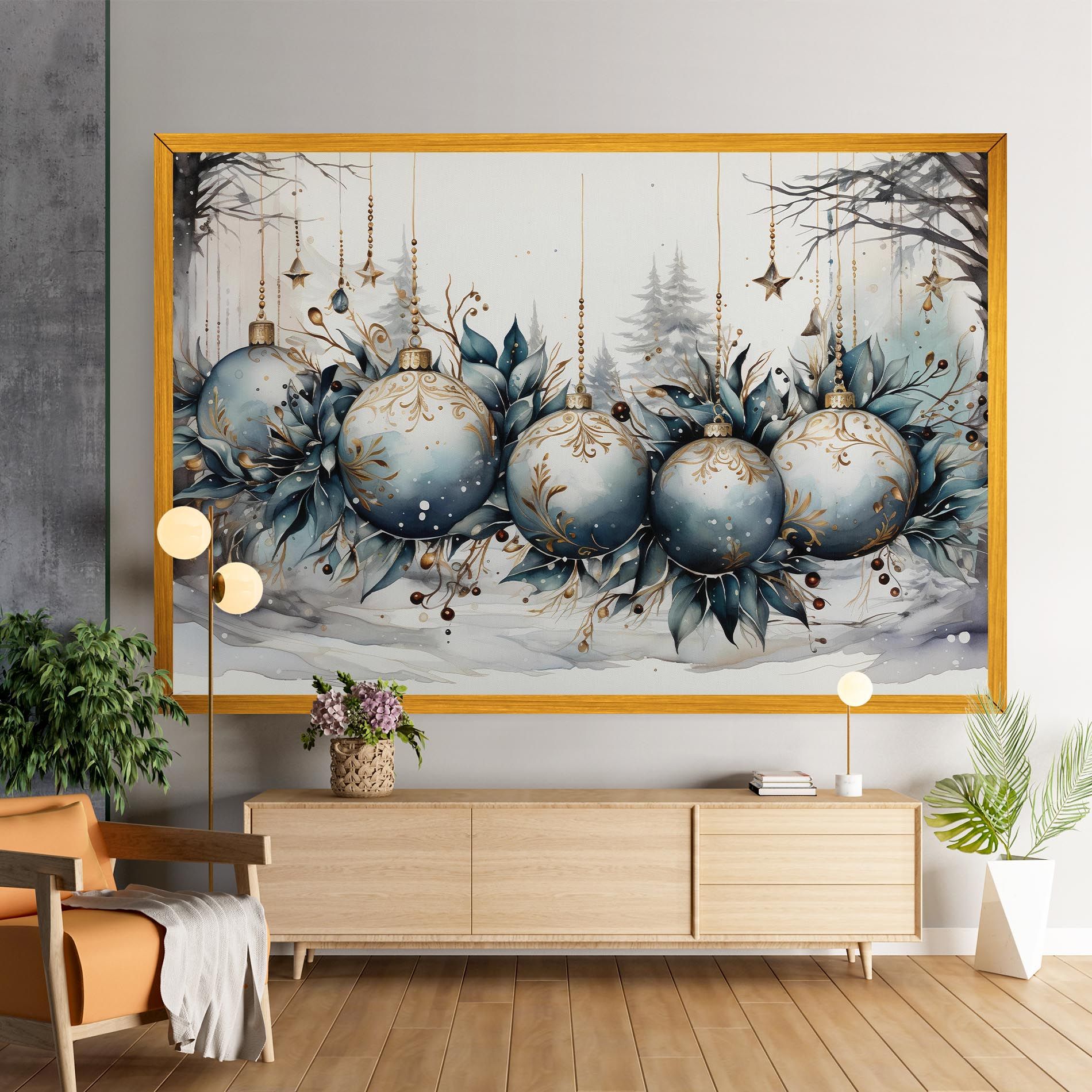 Christmas Paper mockup 9