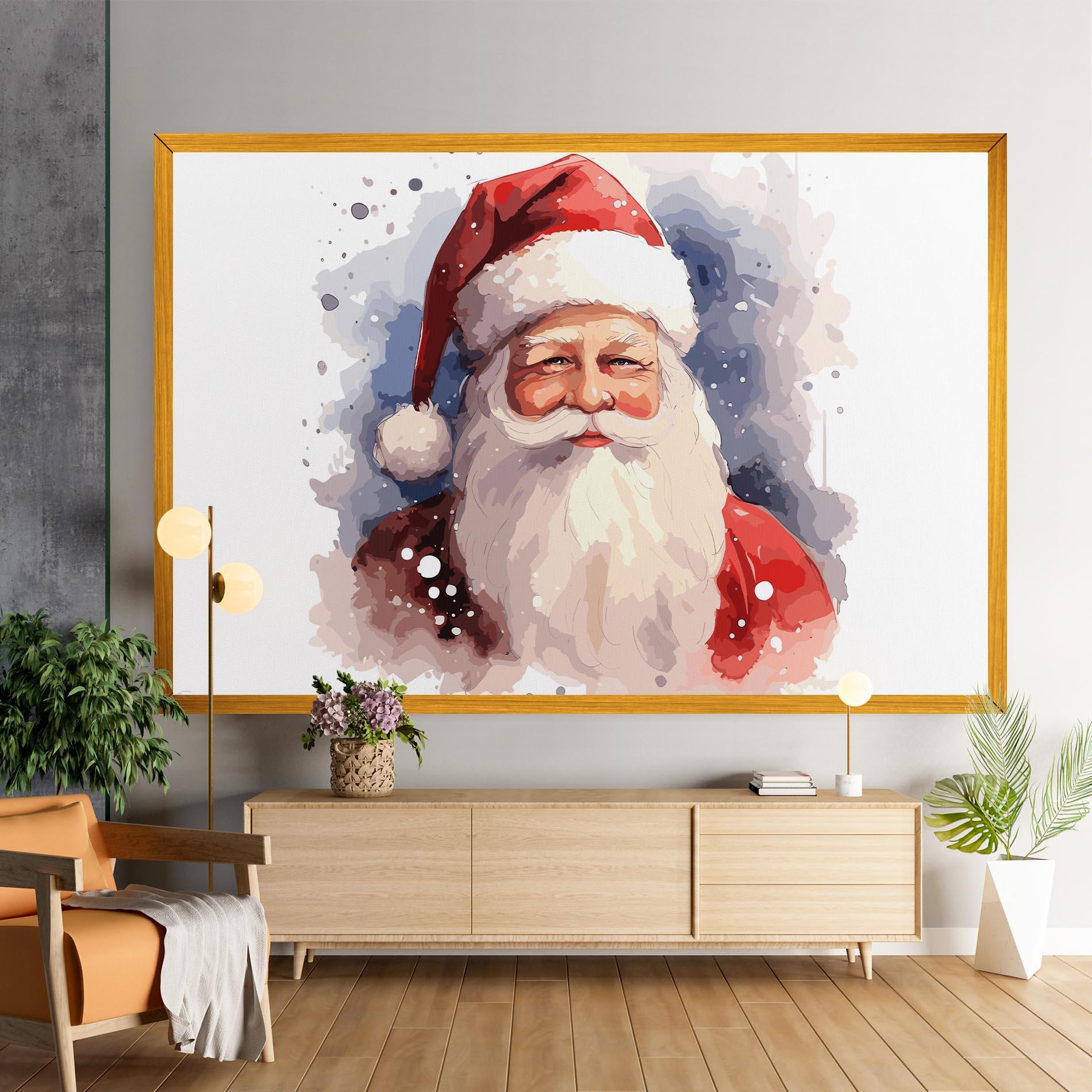 Tablou Canvas Cute Santa mockup 9