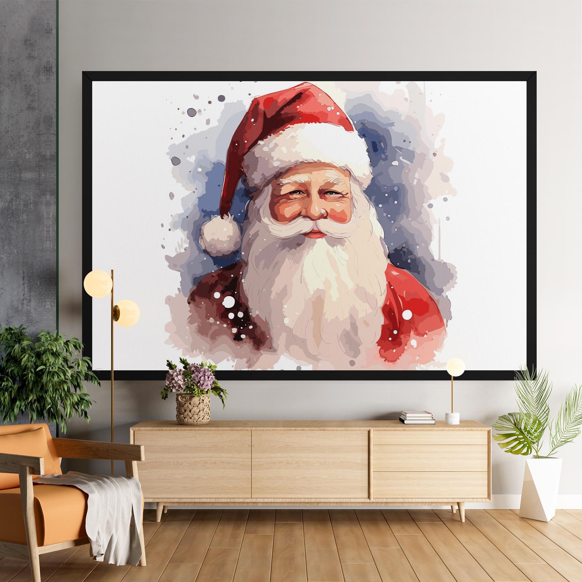Tablou Canvas Cute Santa mockup 9