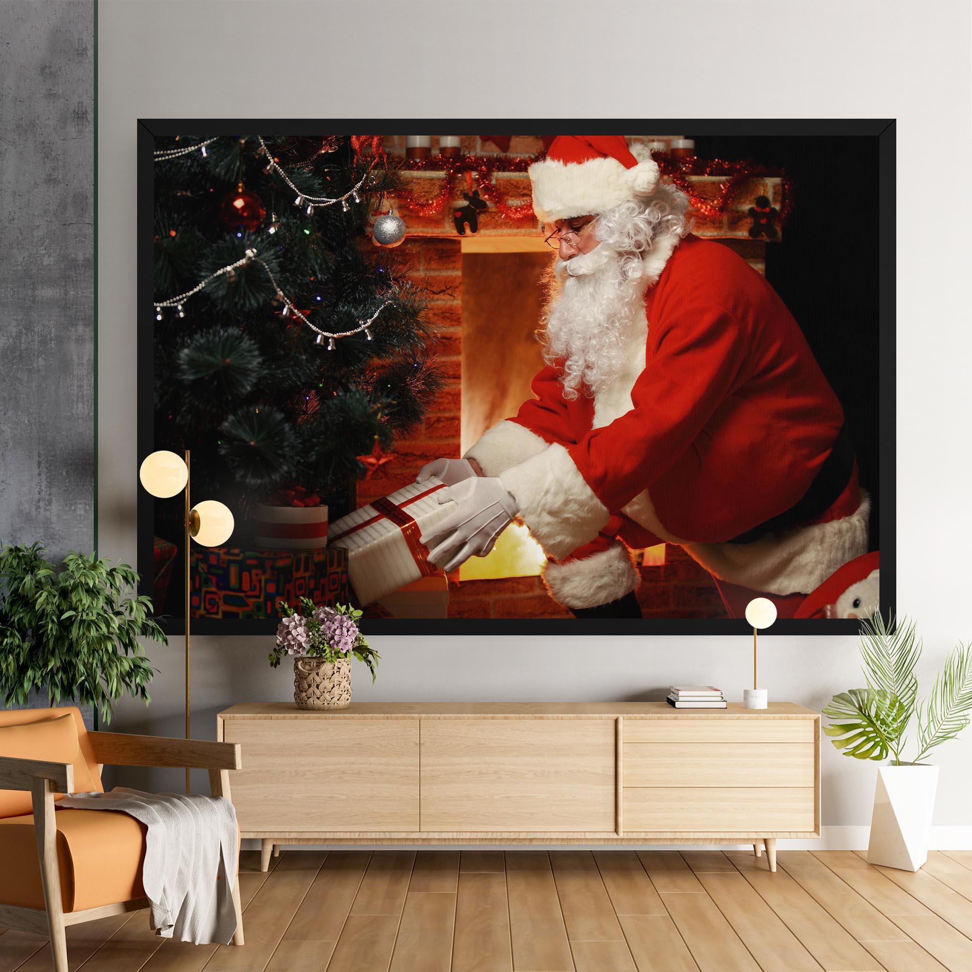 Tablou Canvas Santa Brought Gifts mockup 9