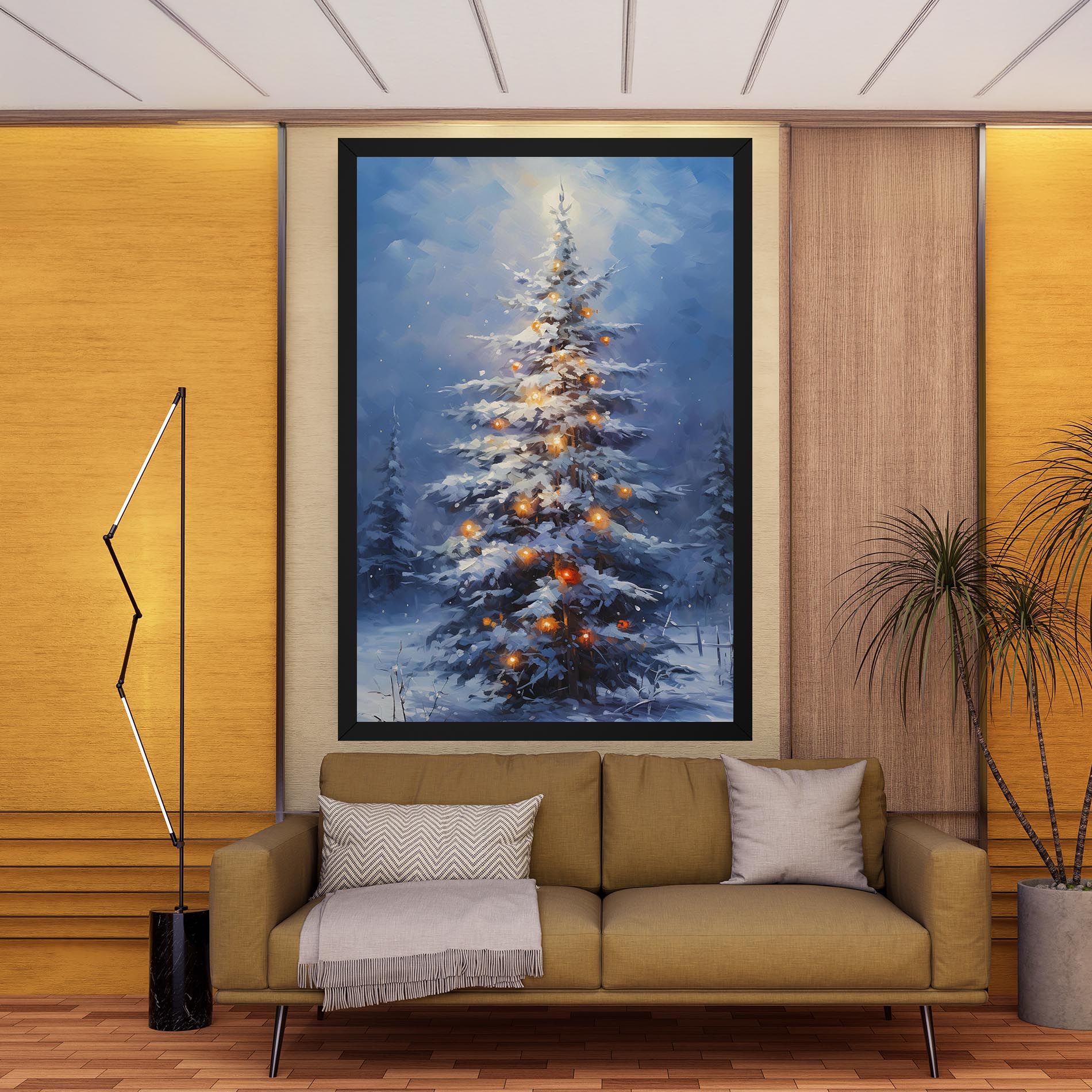 Tall Slender Tree mockup 9