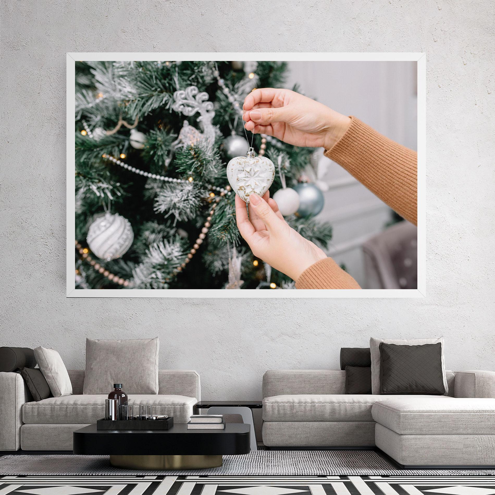 Tablou Canvas Christmas Decorations mockup 2