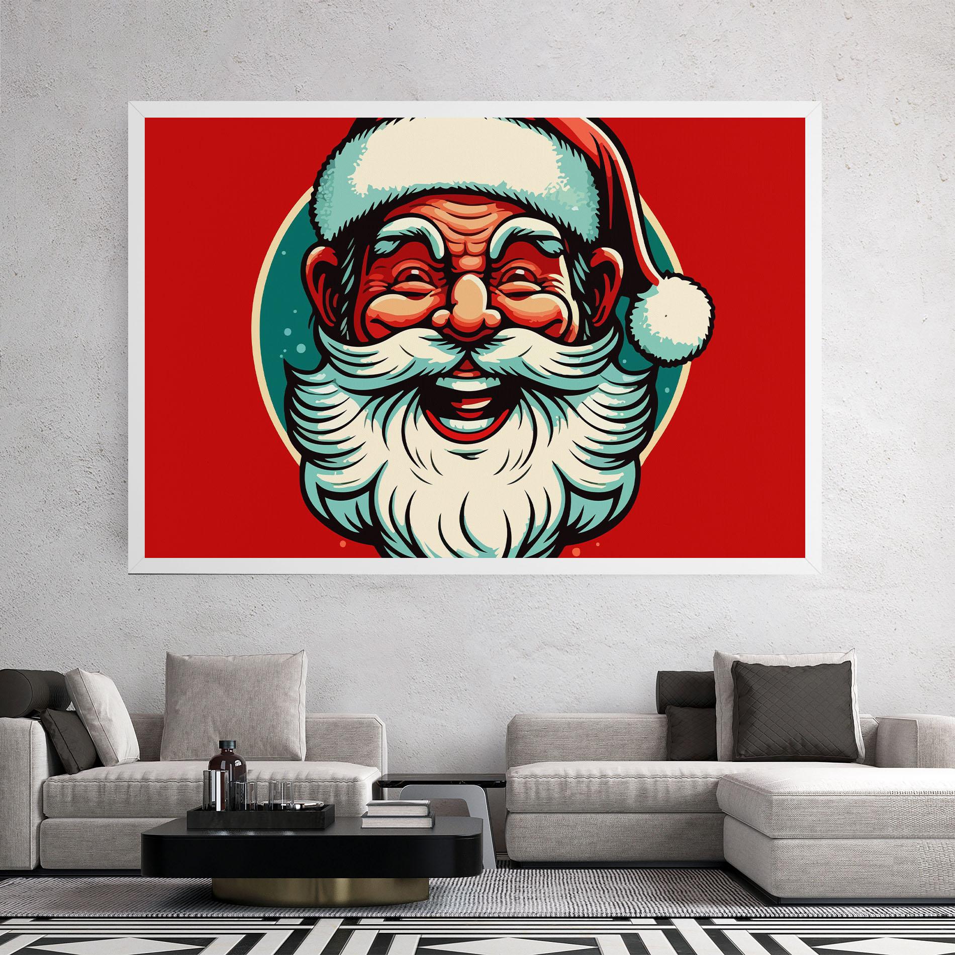 Tablou Canvas Crazy Smile mockup 2