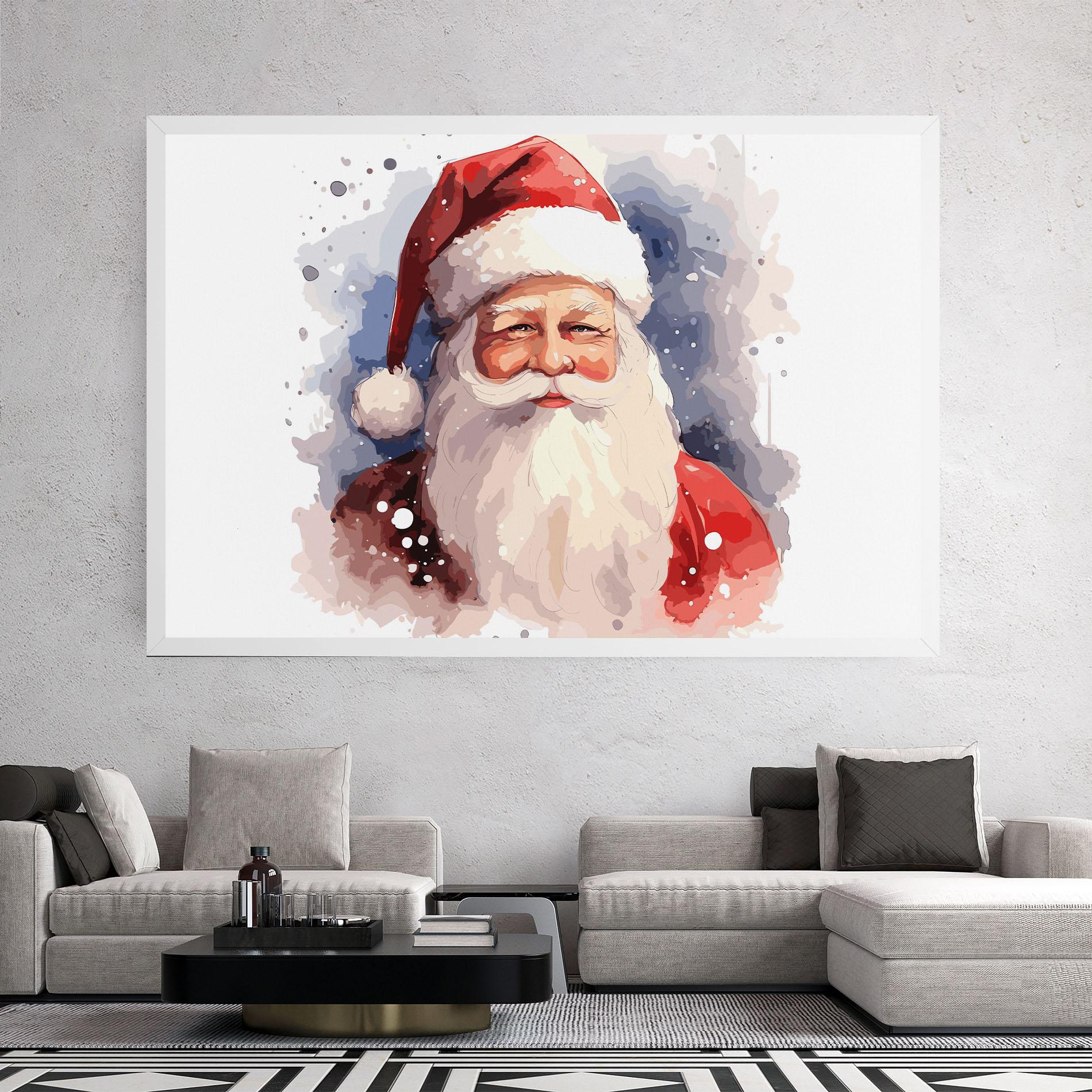 Tablou Canvas Cute Santa mockup 2