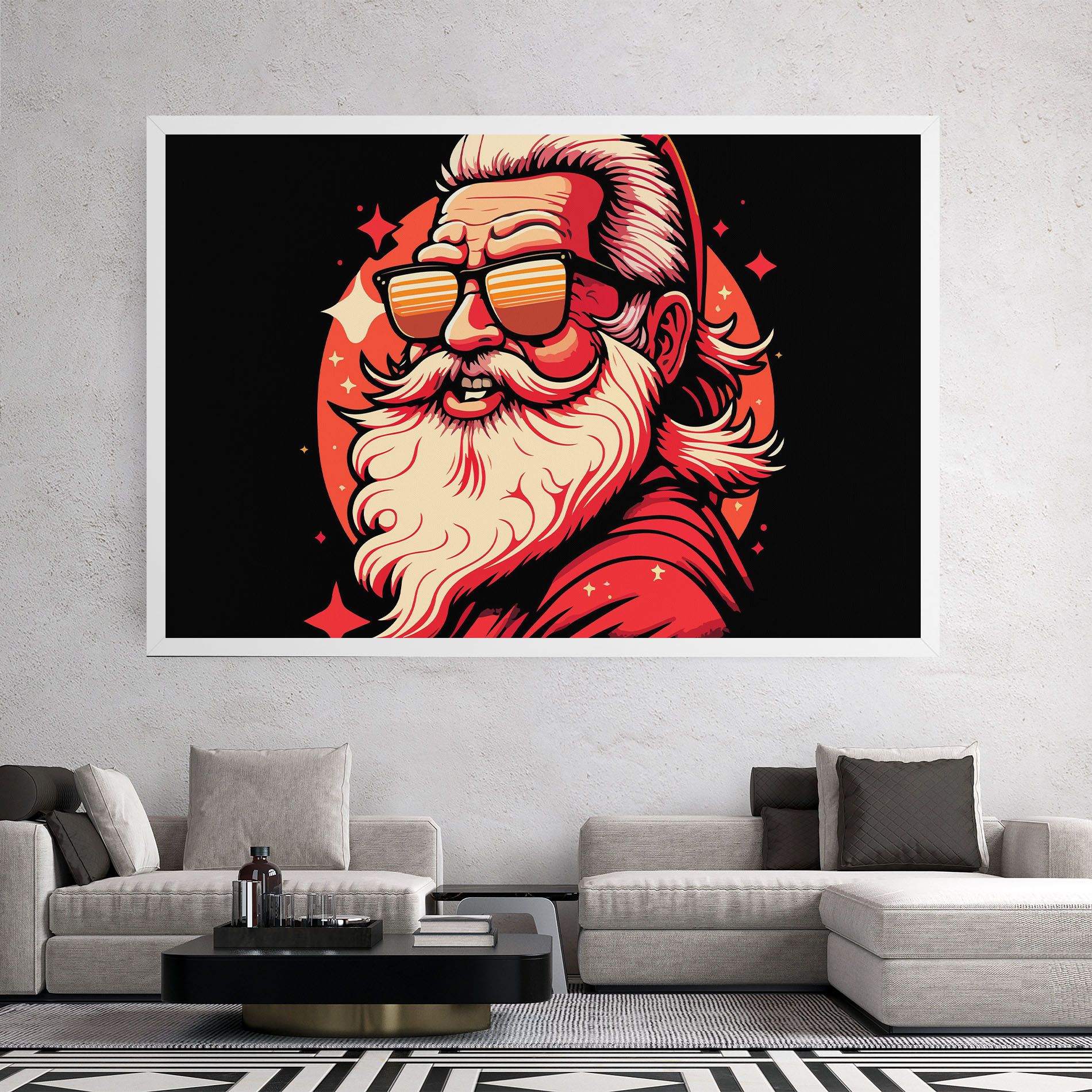 Glasses Santa mockup 2
