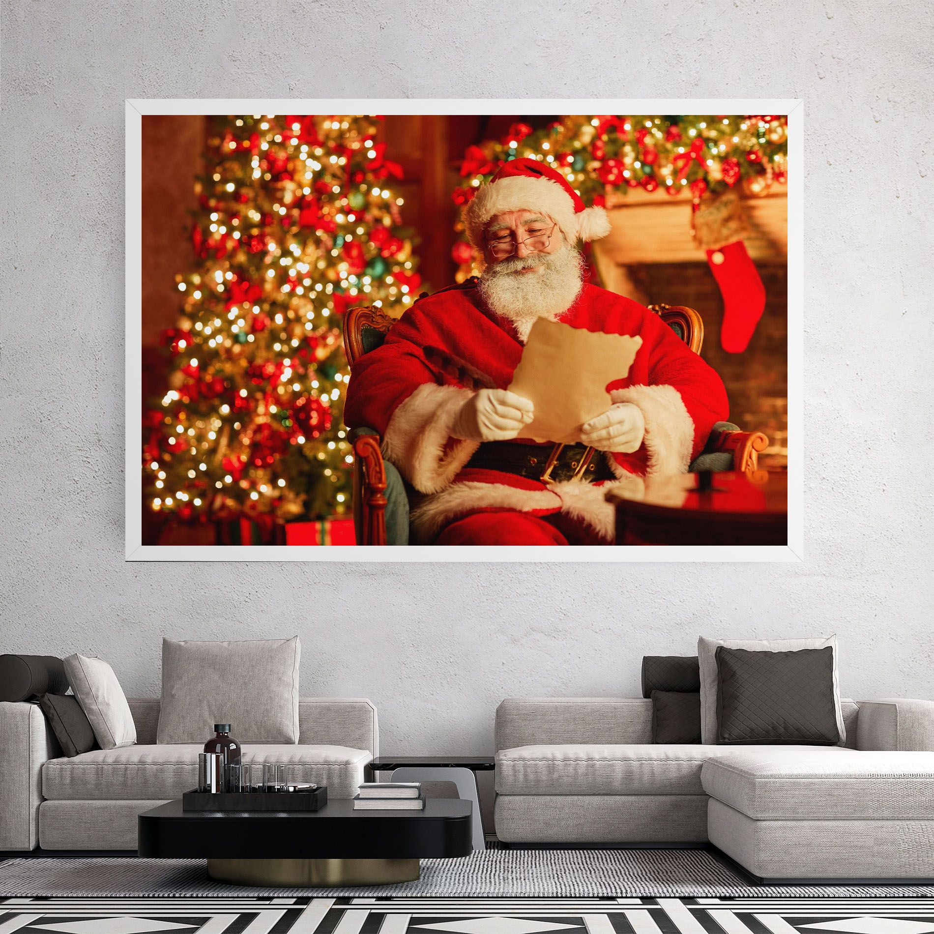 Reading Christmas Letter mockup 2