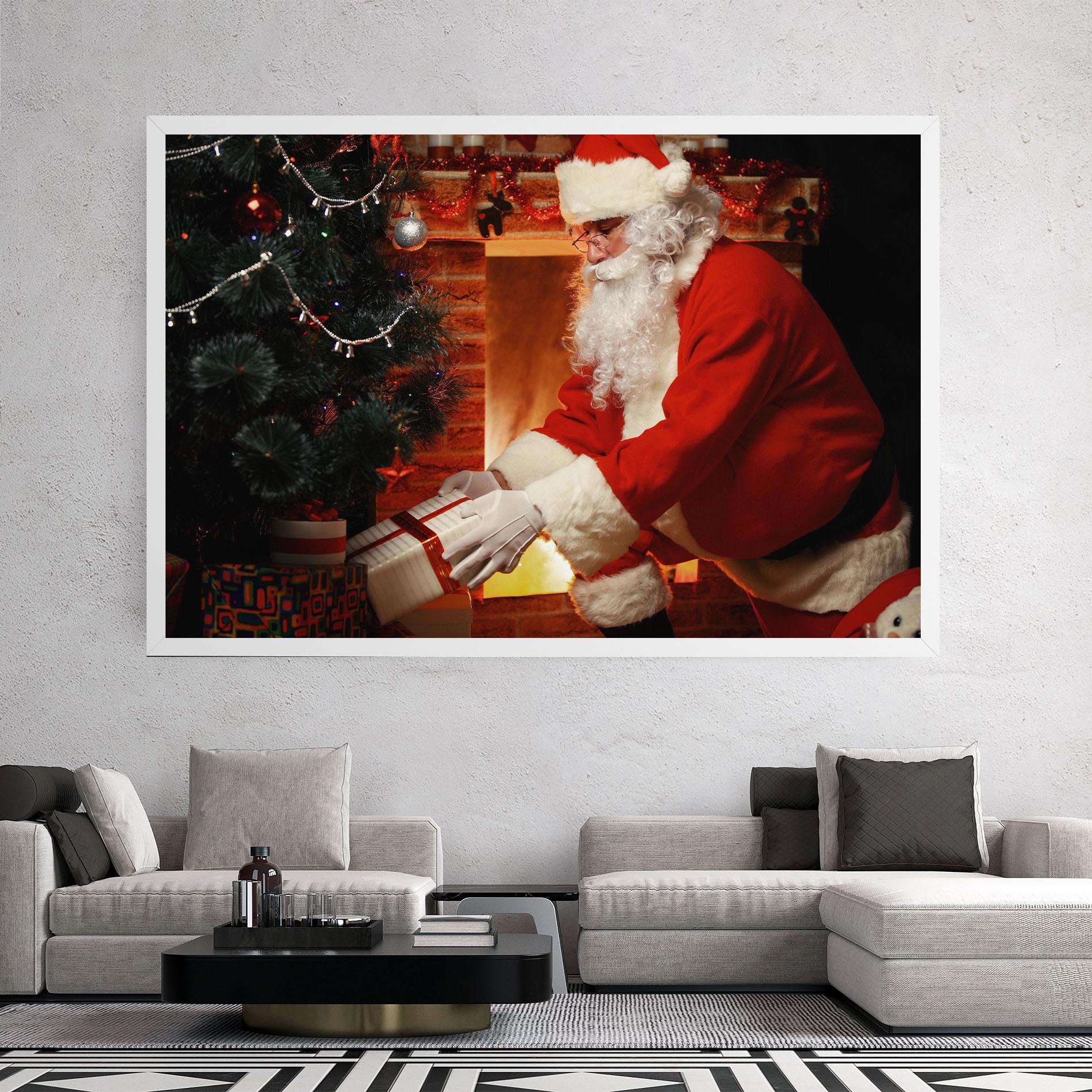 Tablou Canvas Santa Brought Gifts mockup 2