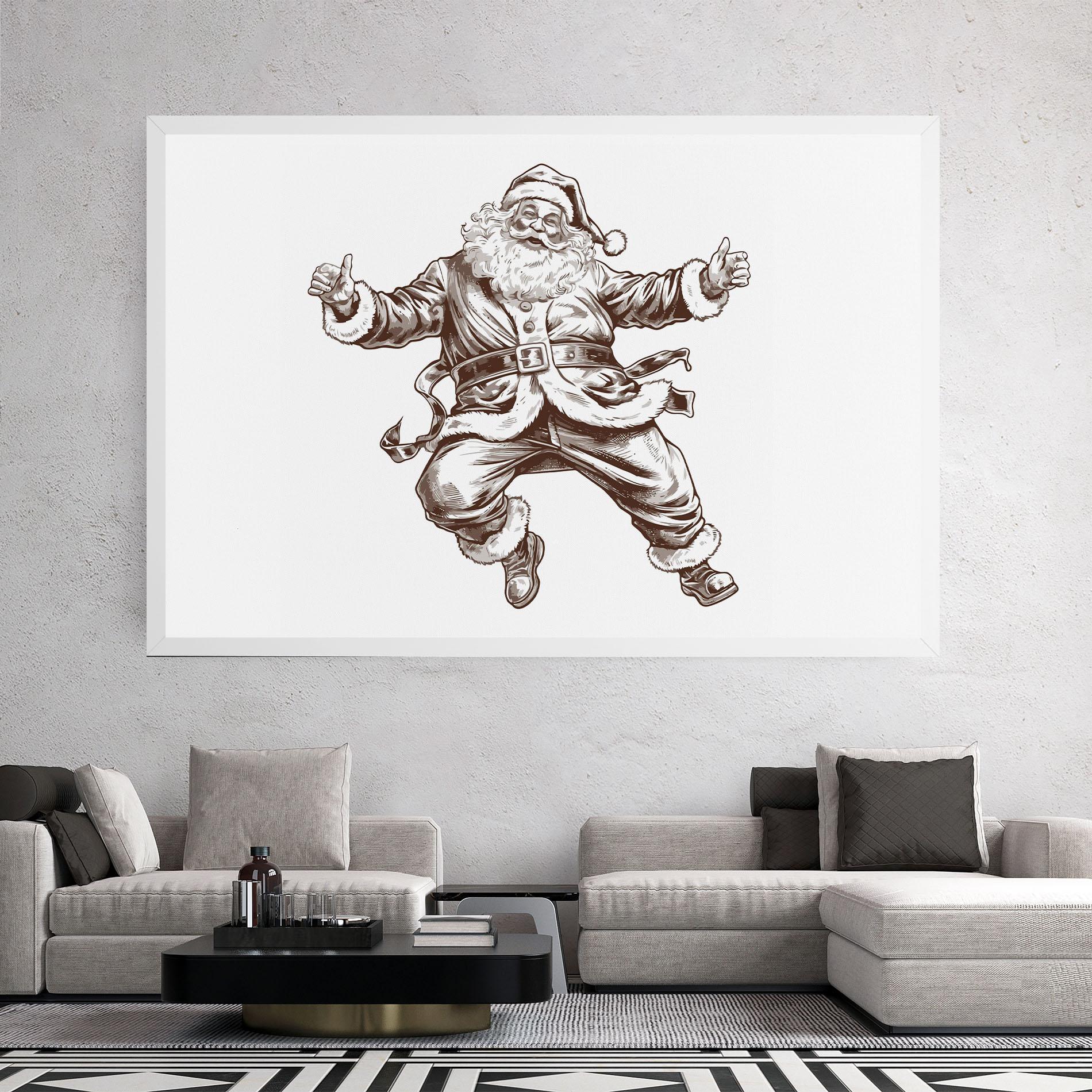 Tablou Canvas Santa Ok mockup 2