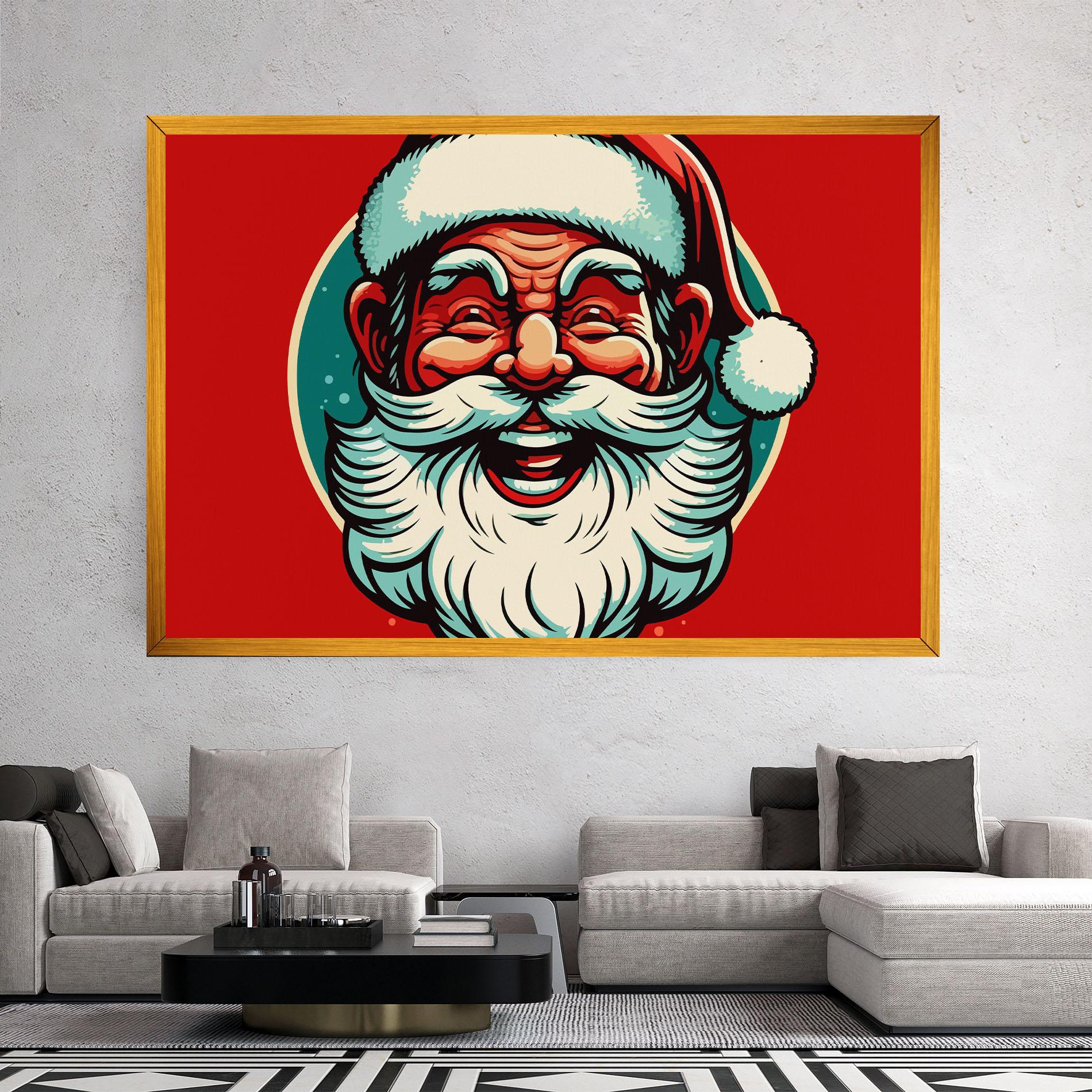 Tablou Canvas Crazy Smile mockup 2