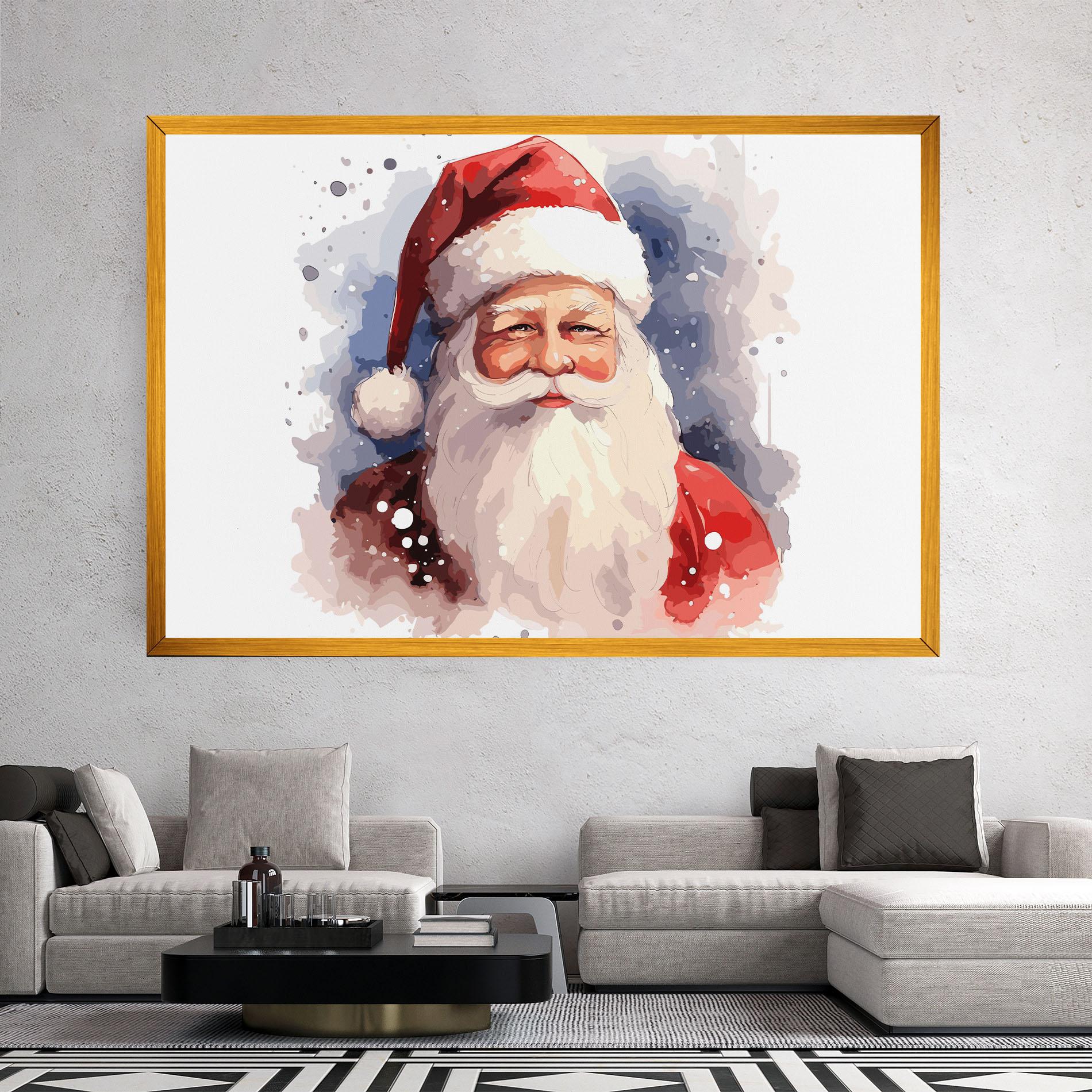 Tablou Canvas Cute Santa mockup 2