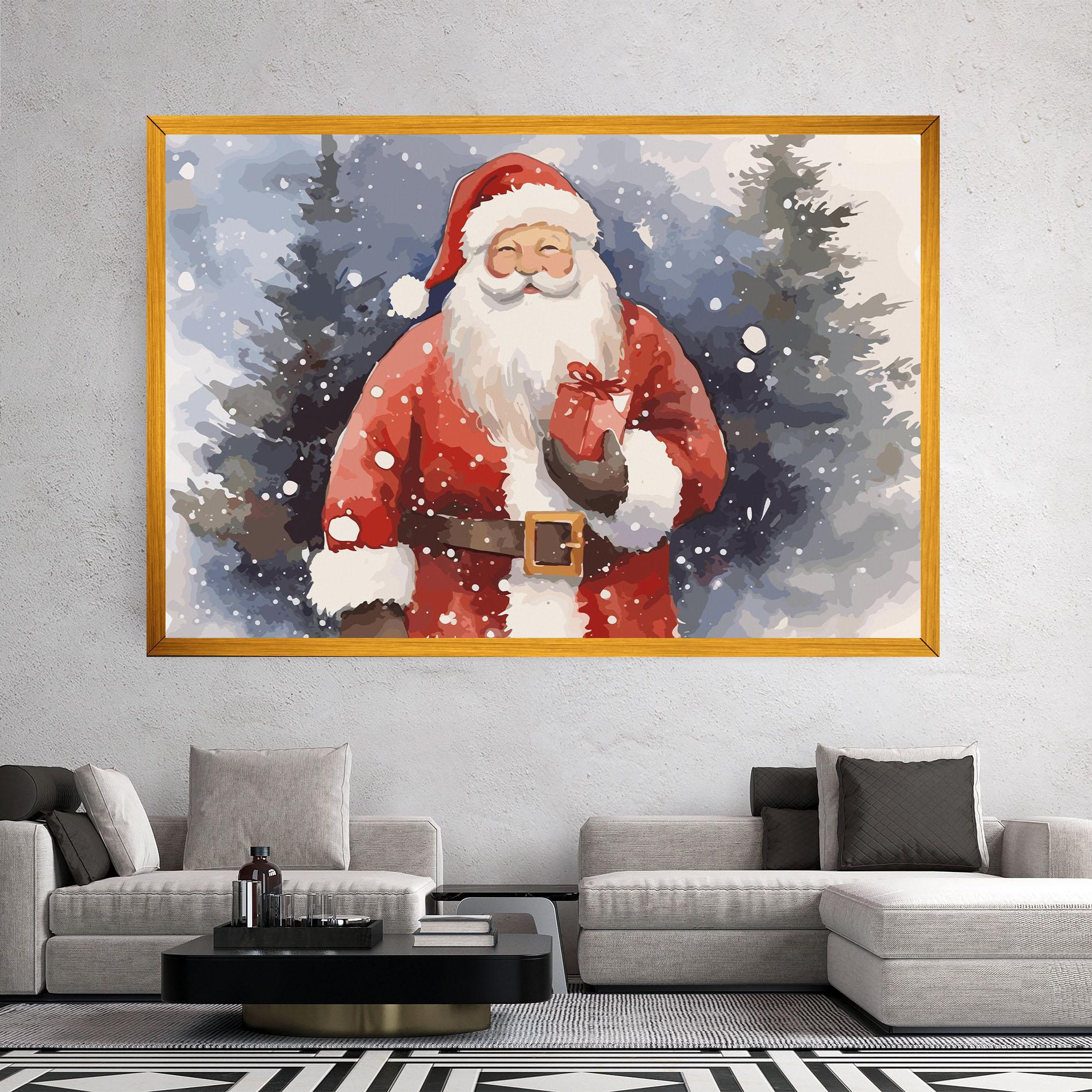 Tablou Canvas Holding Gift mockup 2