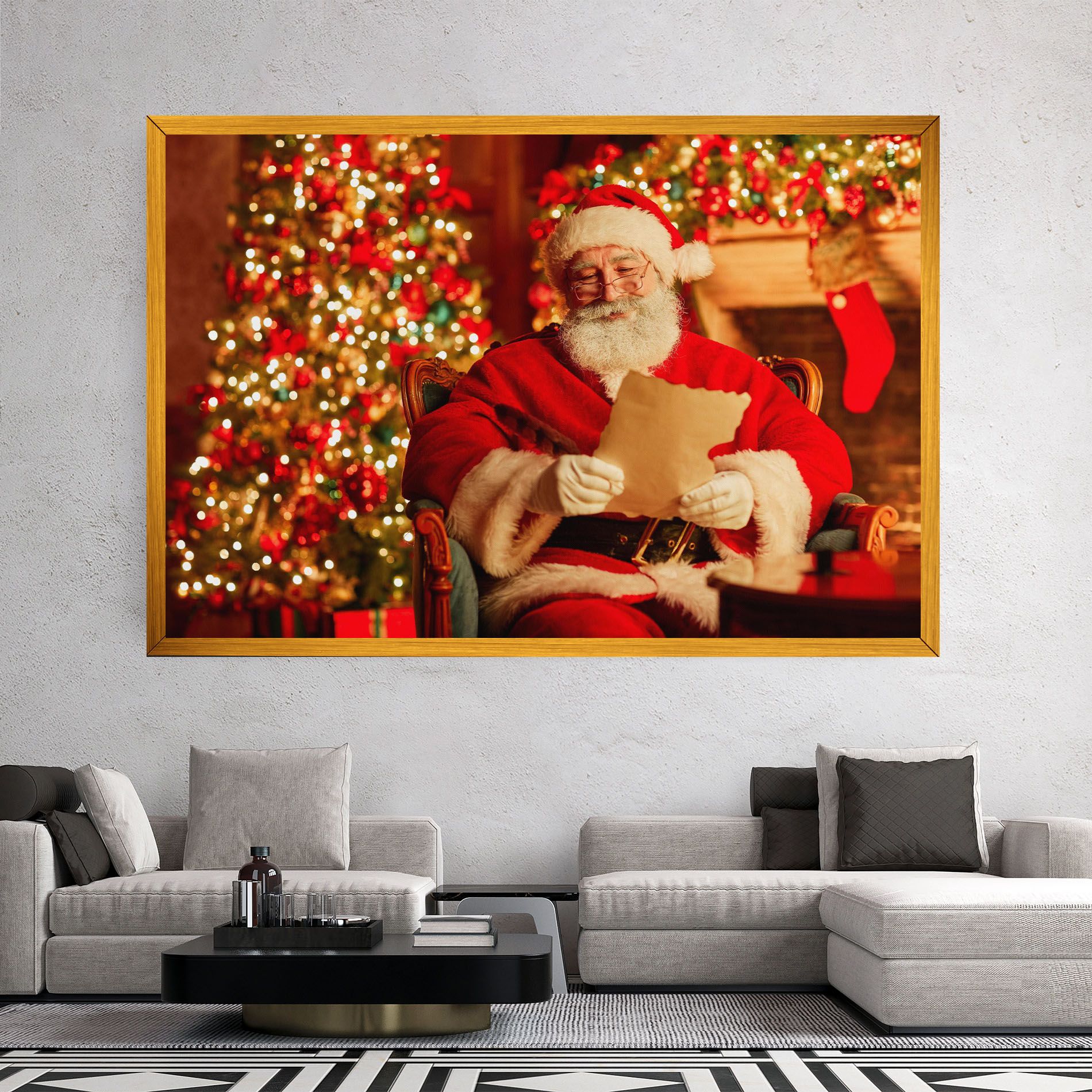 Reading Christmas Letter mockup 2