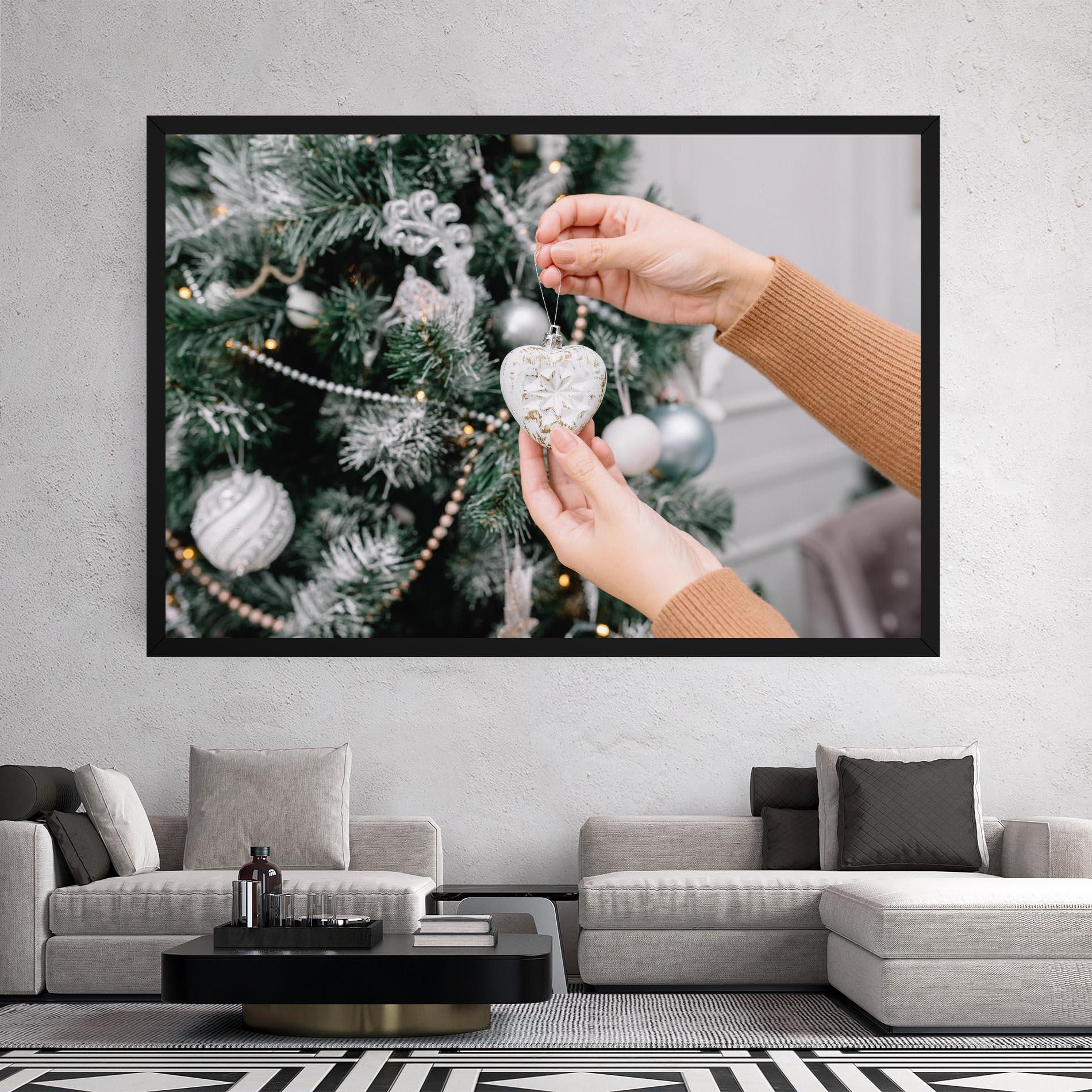 Tablou Canvas Christmas Decorations mockup 2