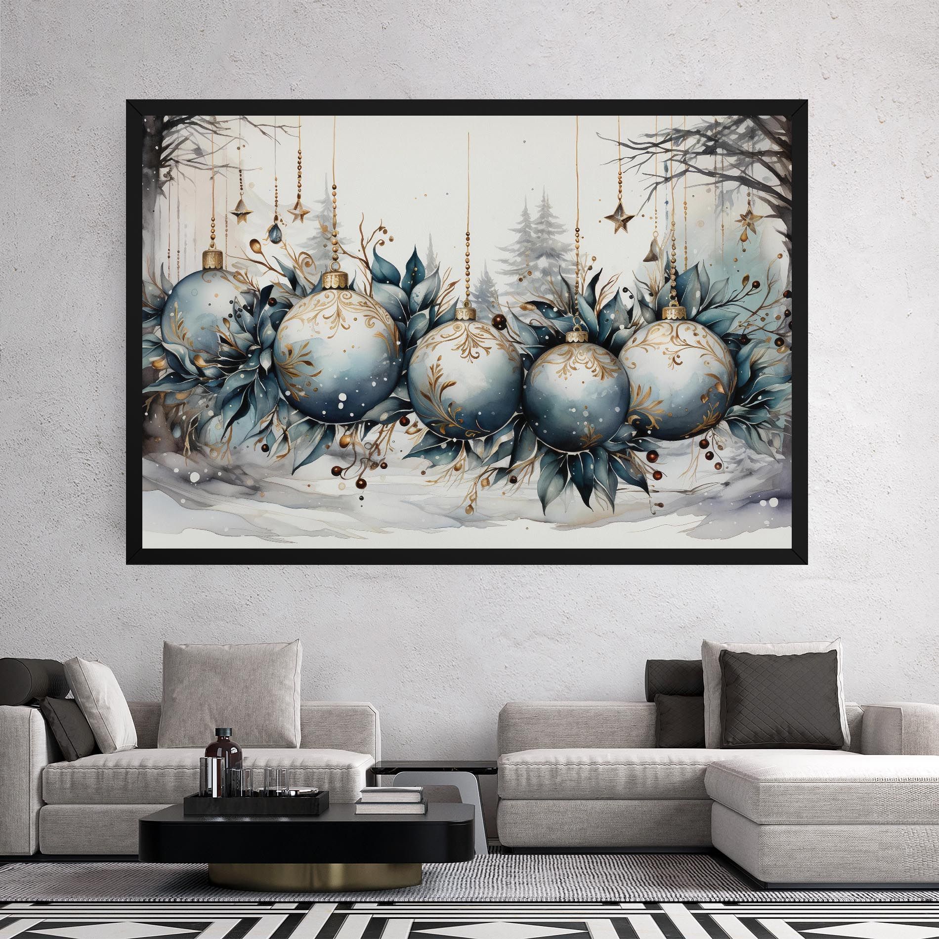 Christmas Paper mockup 2