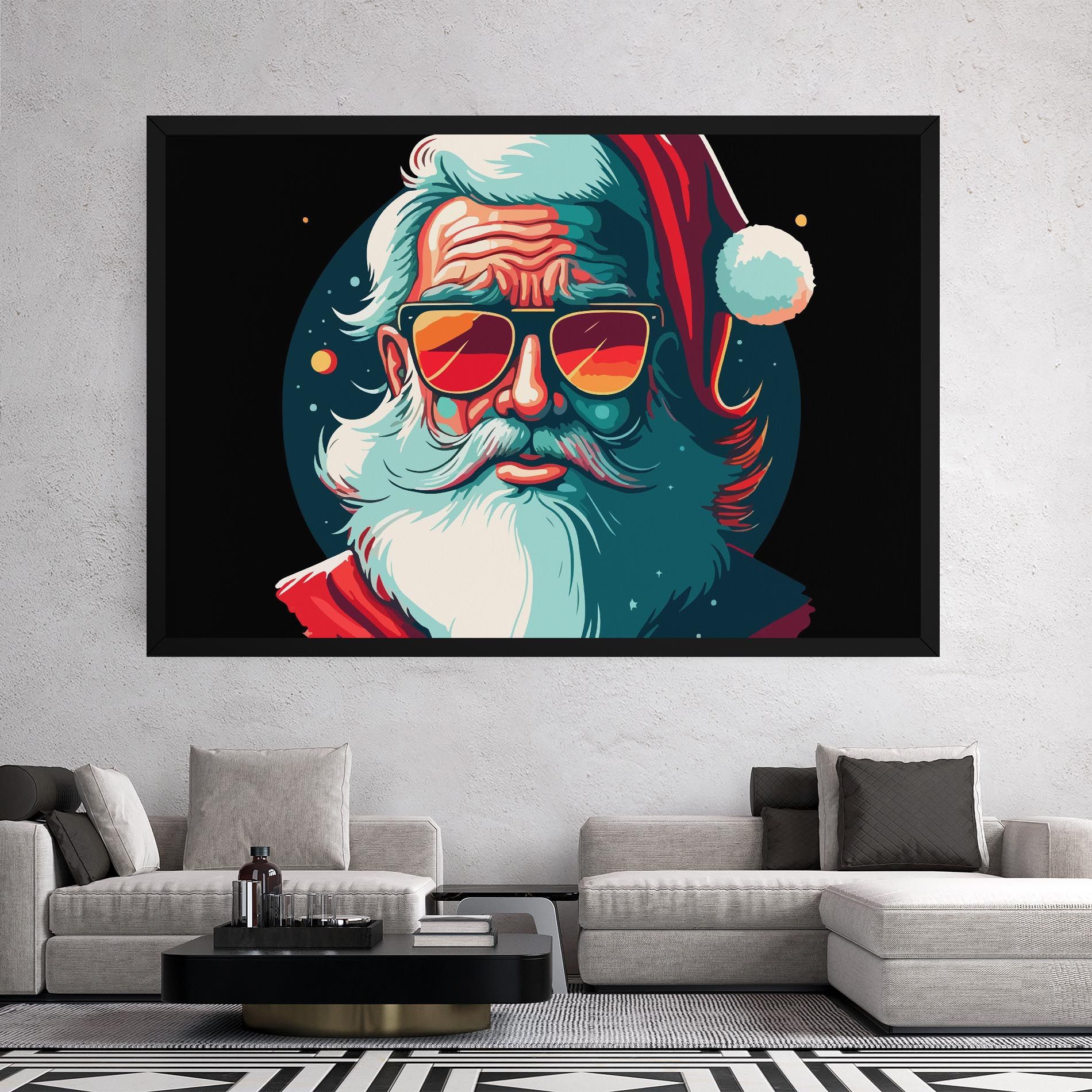 Color Glasses Santa mockup 2
