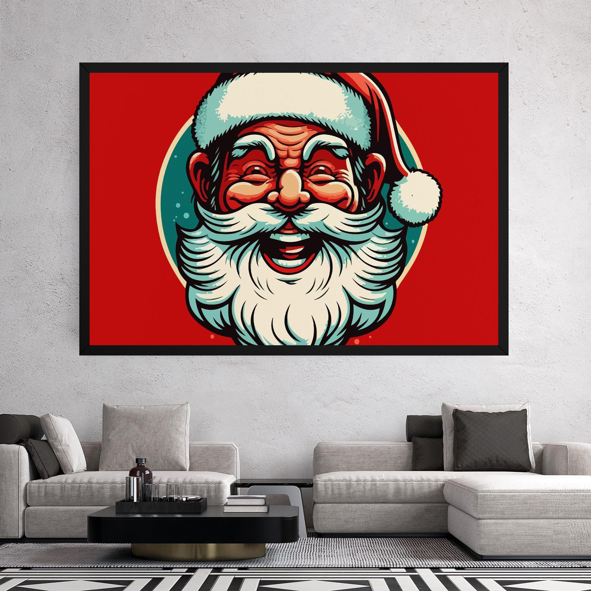 Tablou Canvas Crazy Smile mockup 2