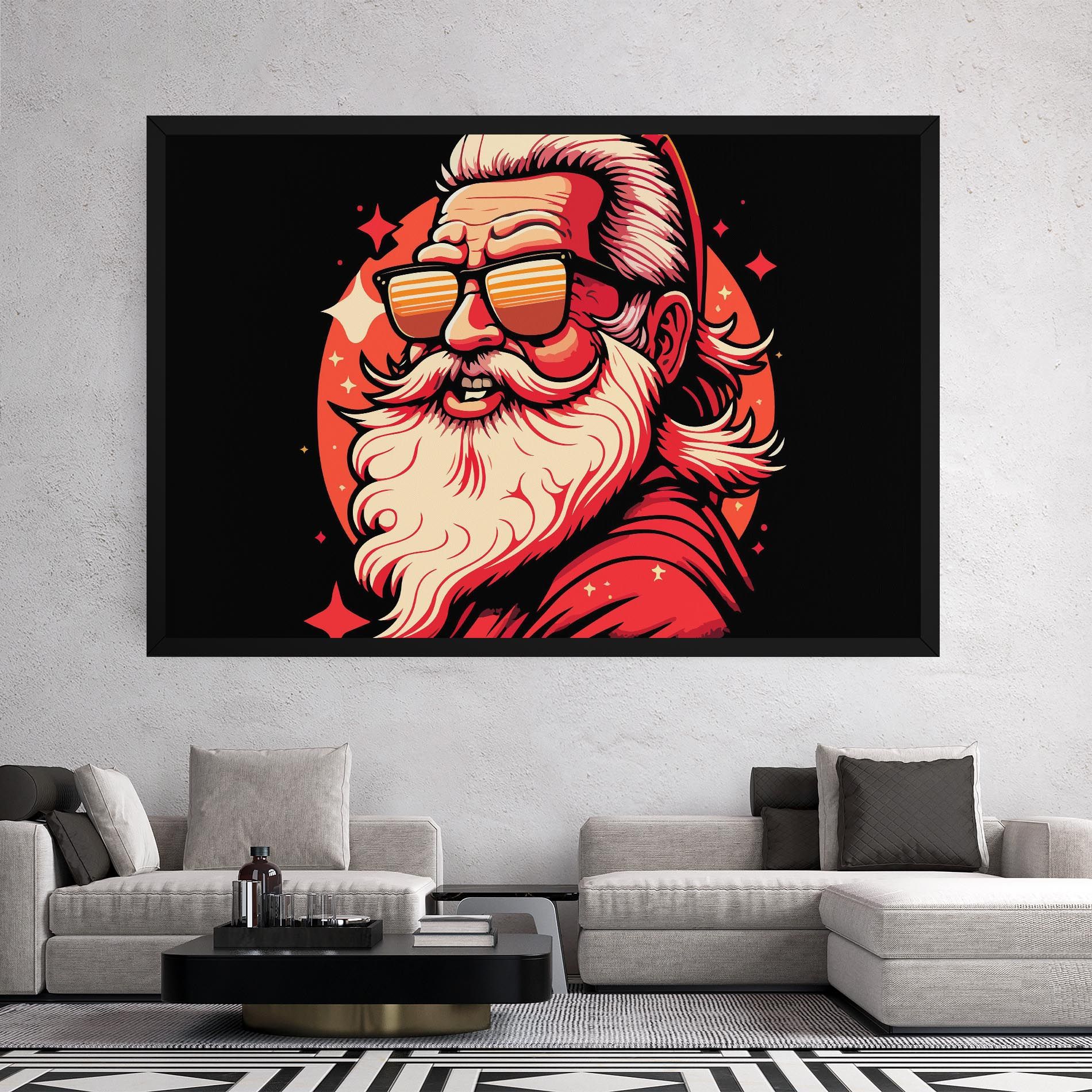 Glasses Santa mockup 2