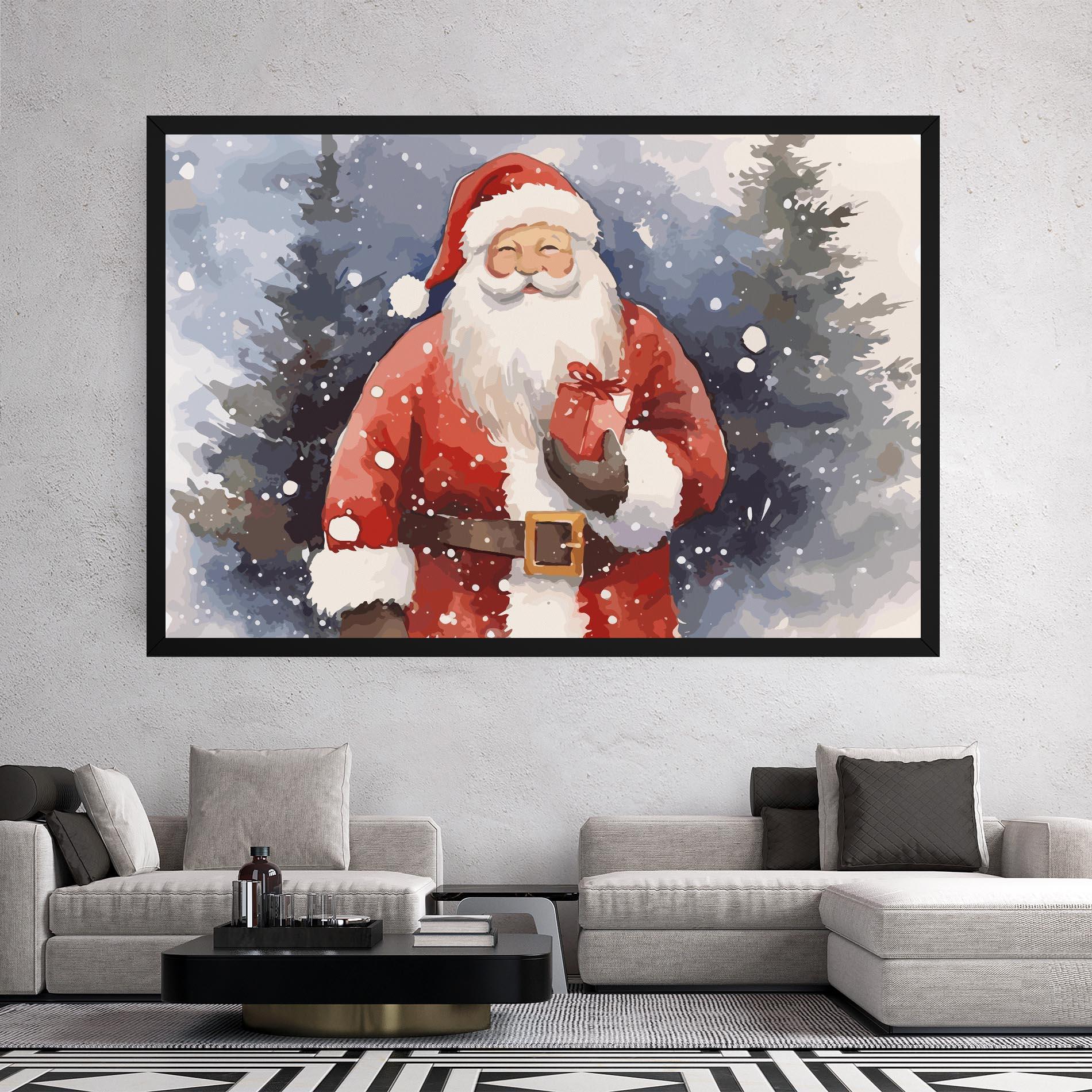 Tablou Canvas Holding Gift mockup 2