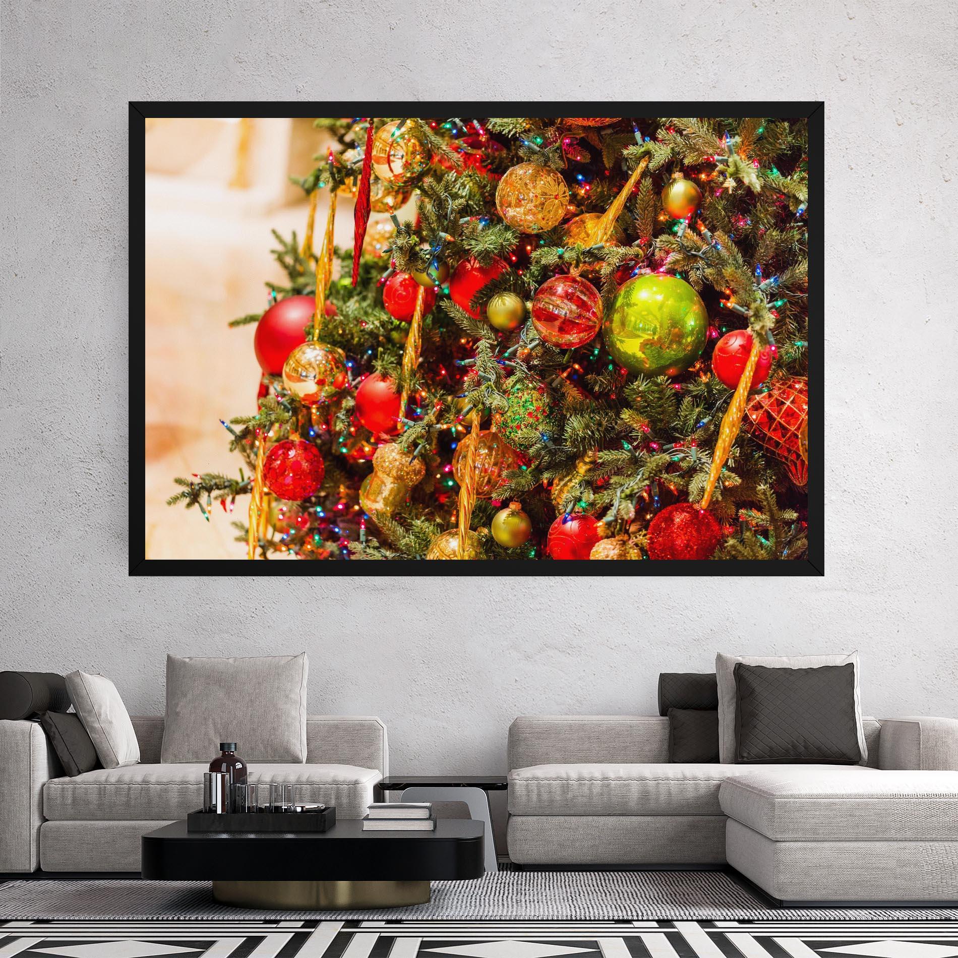 Tablou Canvas Multicolor Ornaments mockup 2