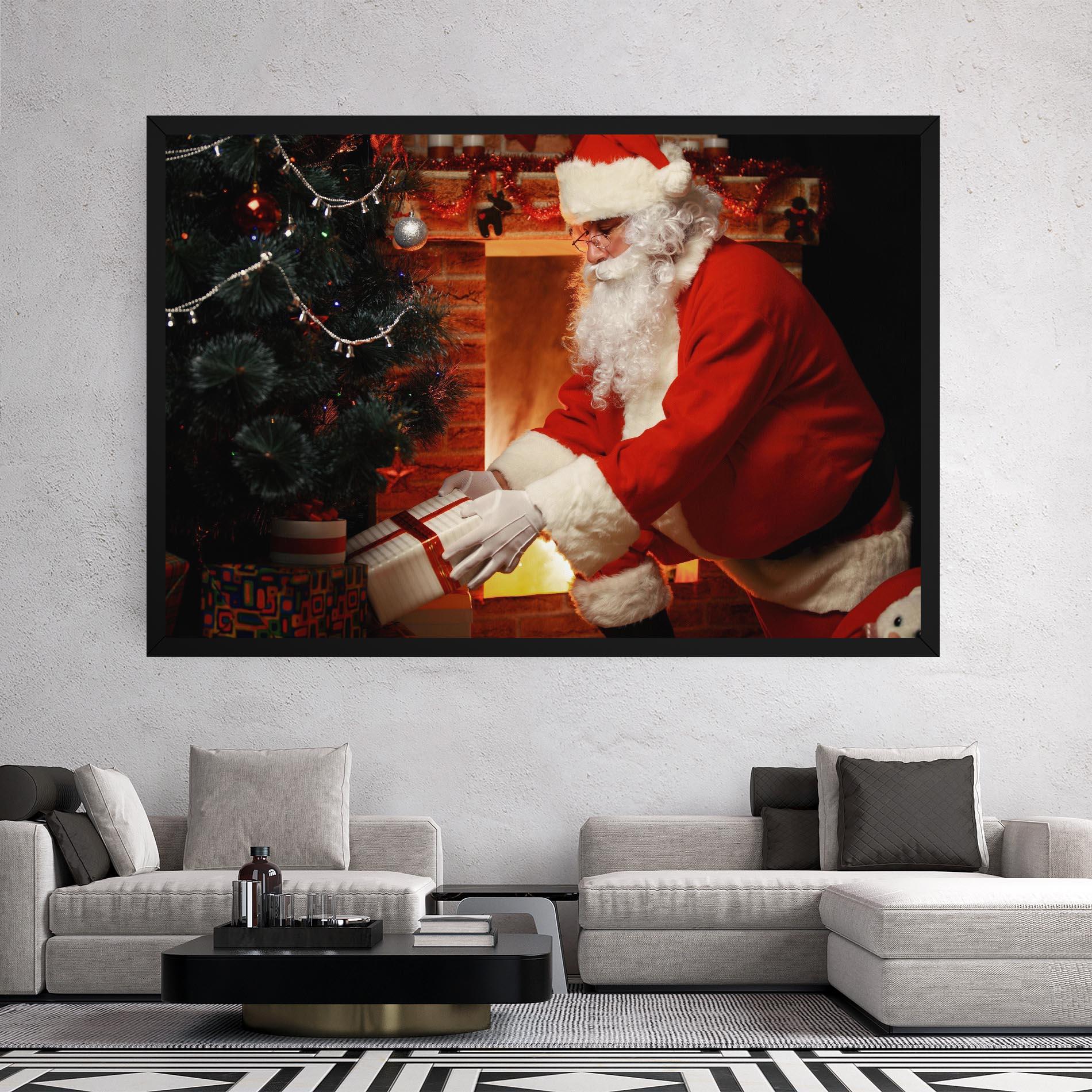 Tablou Canvas Santa Brought Gifts mockup 2