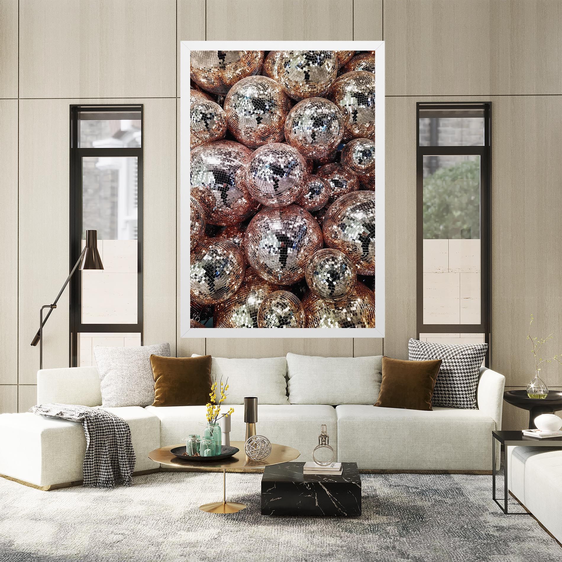 Christmas Disko Balls mockup 2