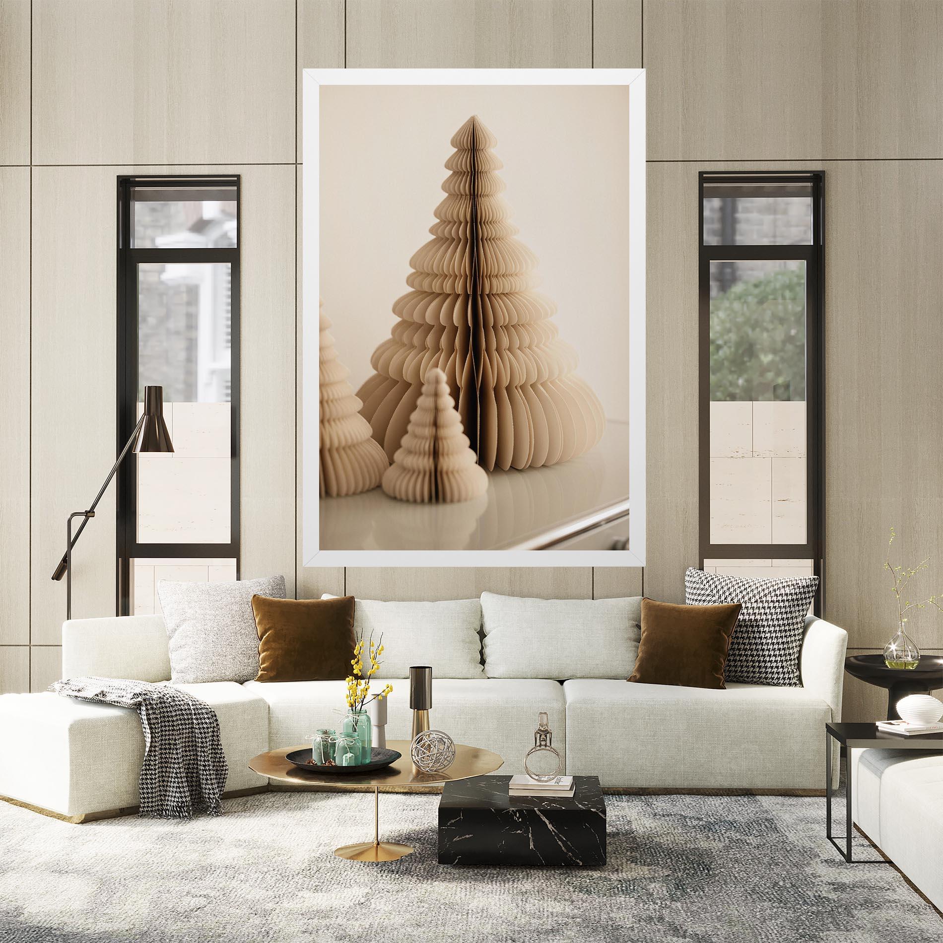 Tablou Canvas Paper Tree mockup 2