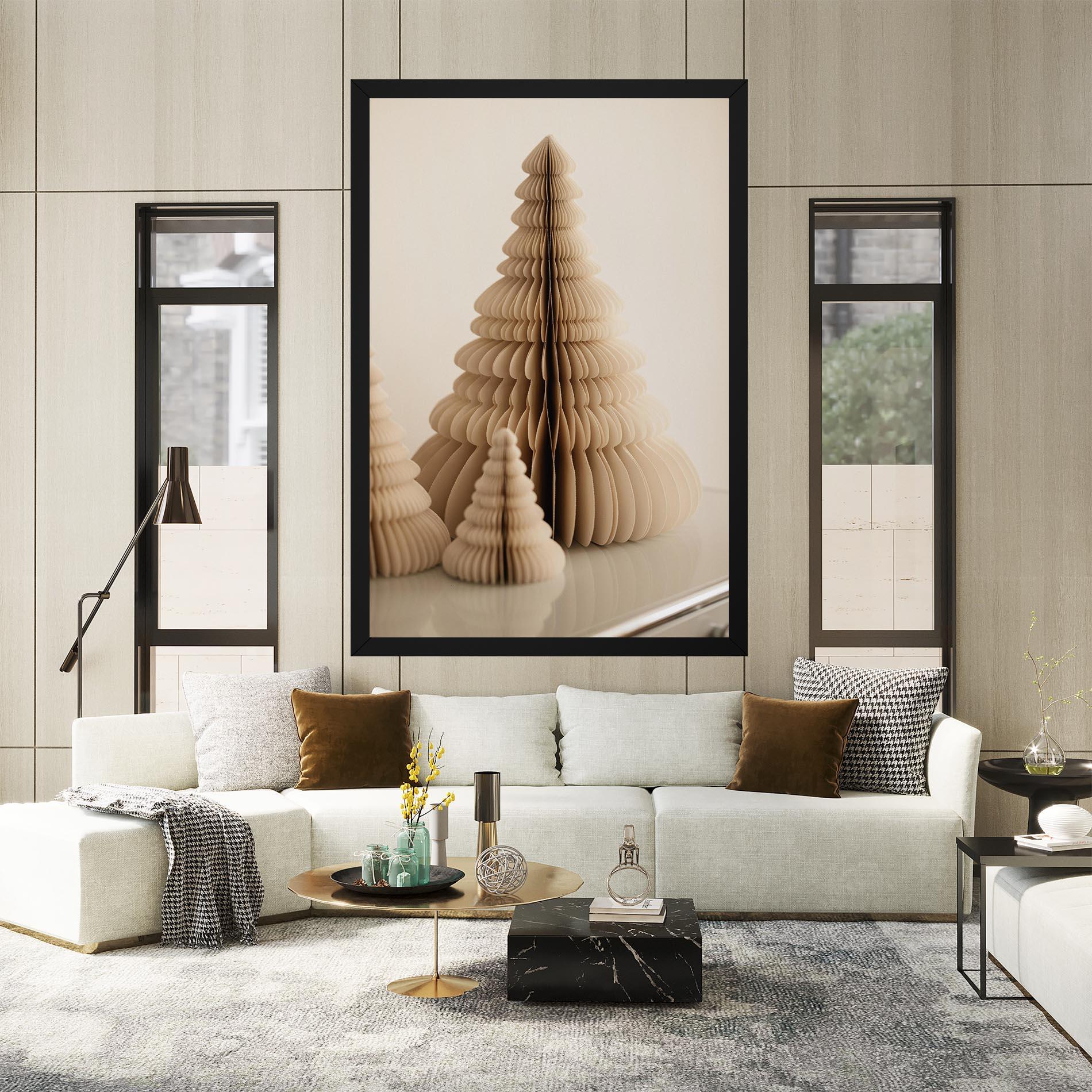 Tablou Canvas Paper Tree mockup 2