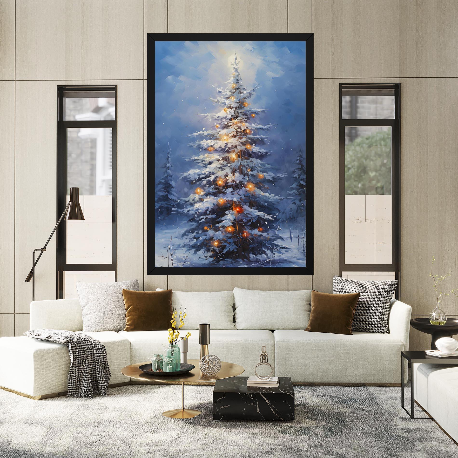 Tablou Canvas Tall Slender Tree mockup 2