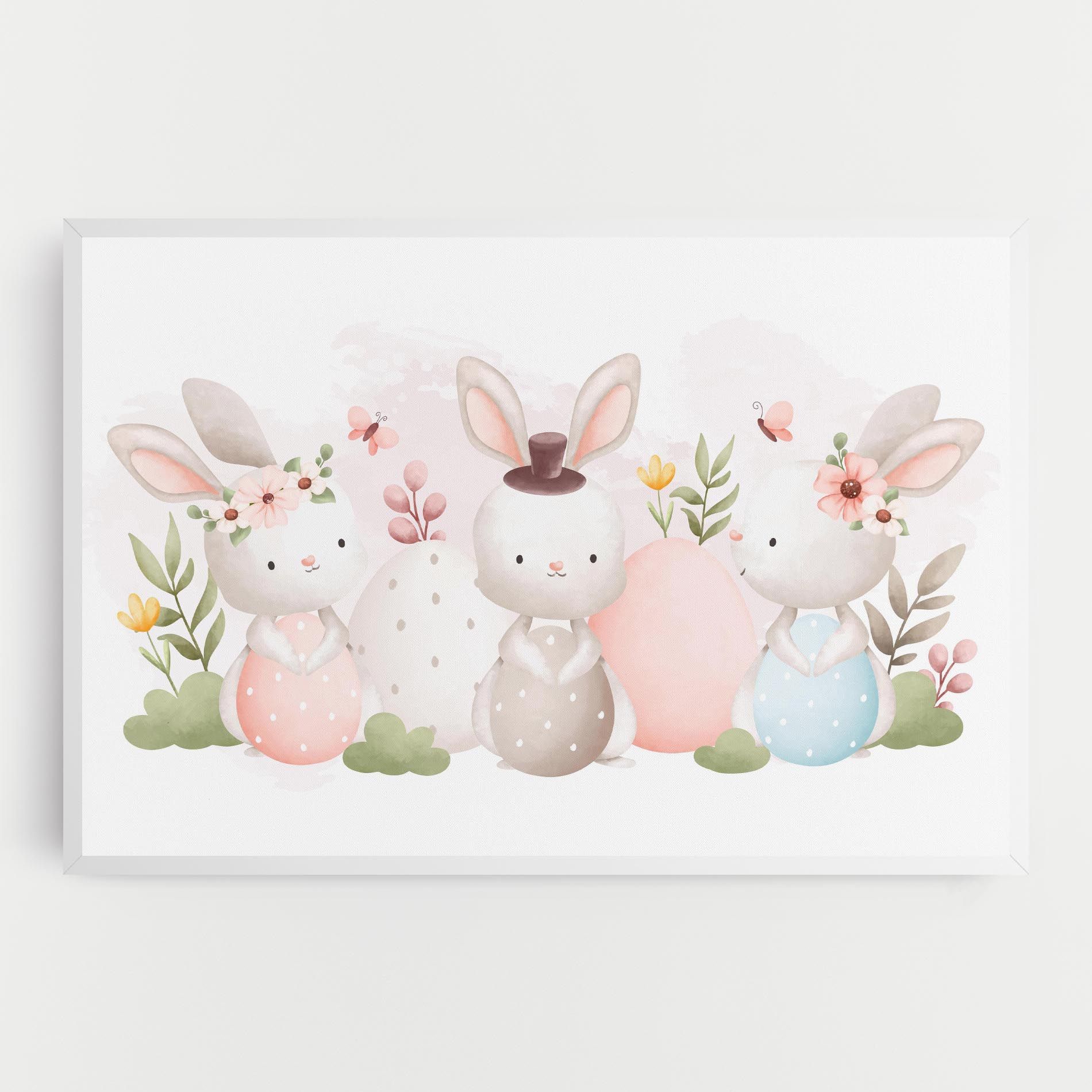 Bunny With Hat mockup 0