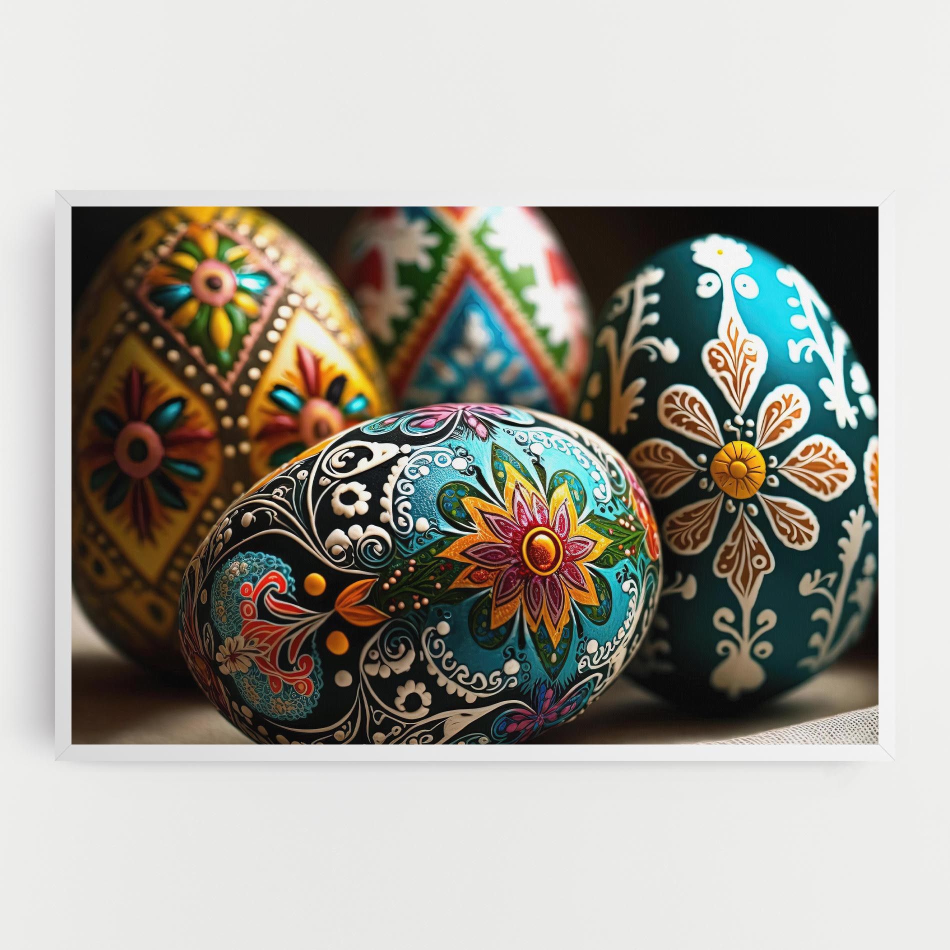 Easter Eggs Ornament mockup 0