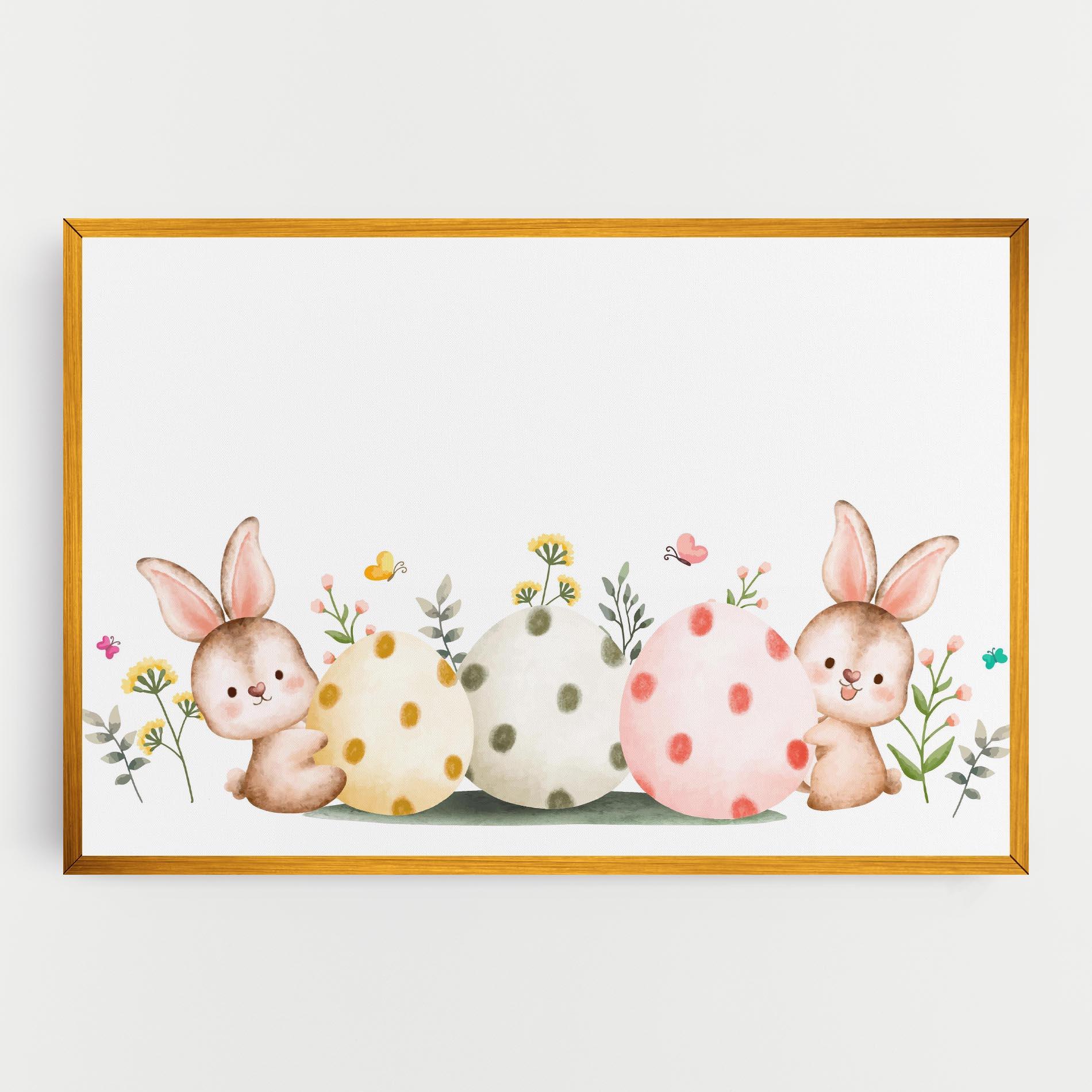 Tablou Canvas Butterfly Rabbit mockup 0