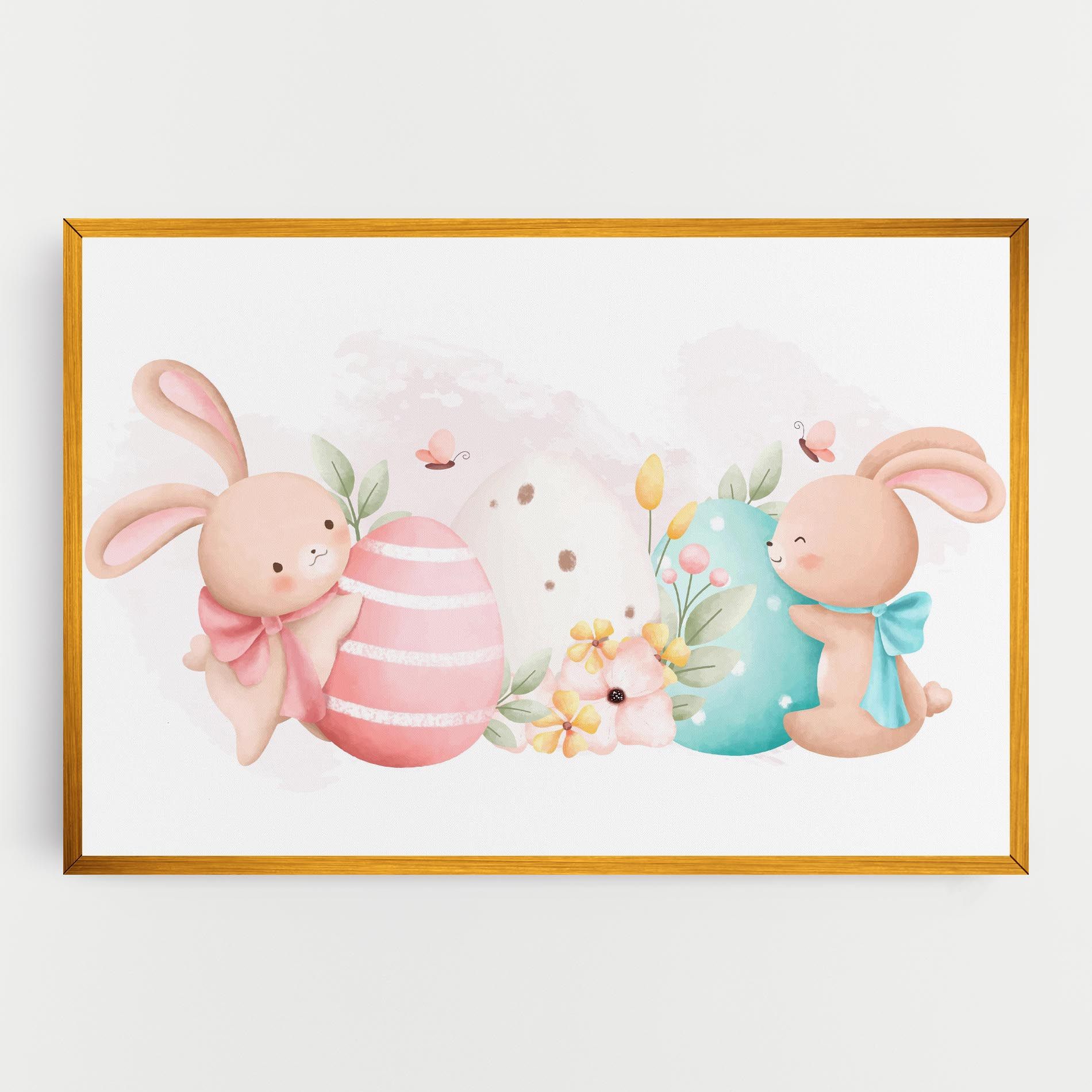 Cute Bunny Art mockup 0