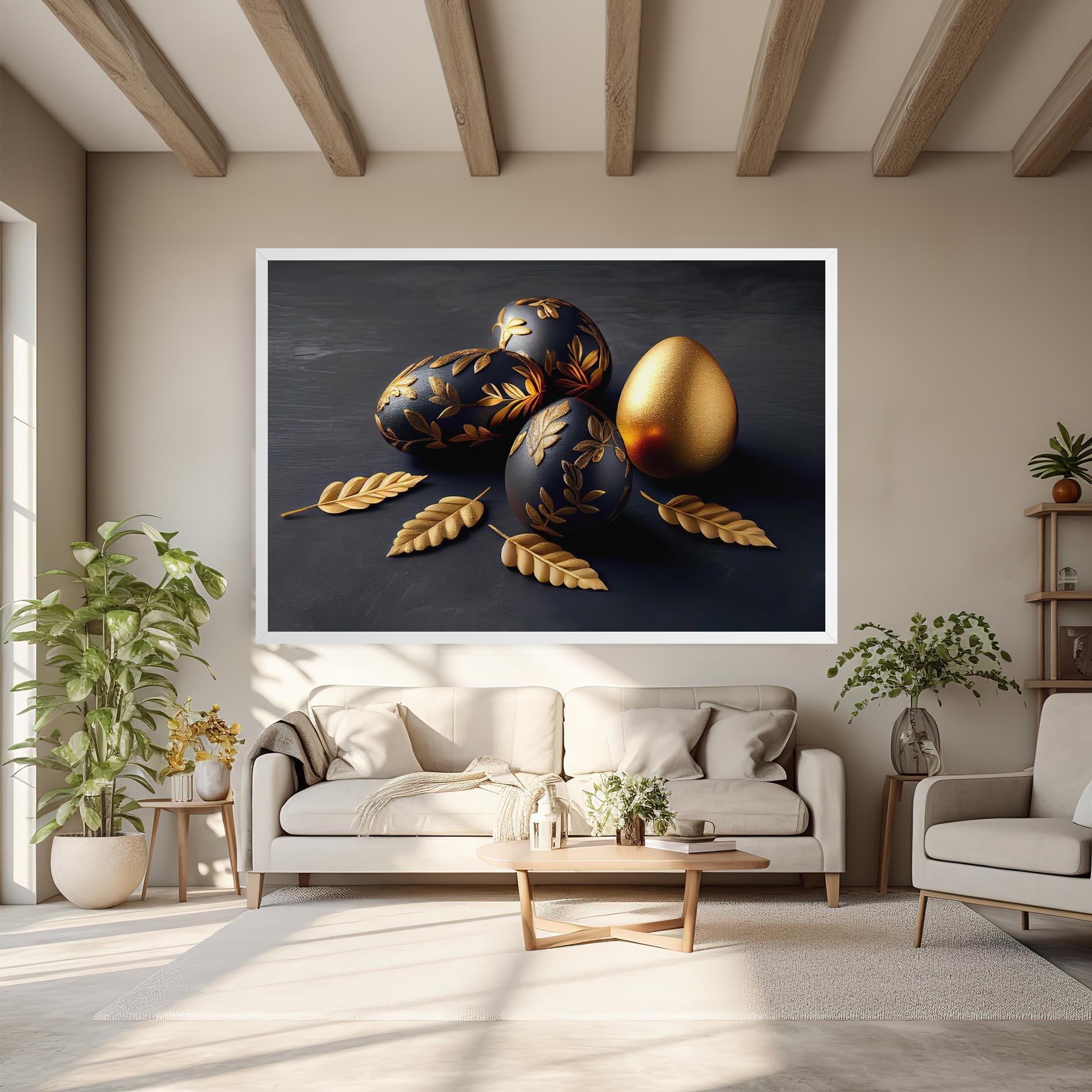Tablou Canvas Black Gold Egs mockup 6