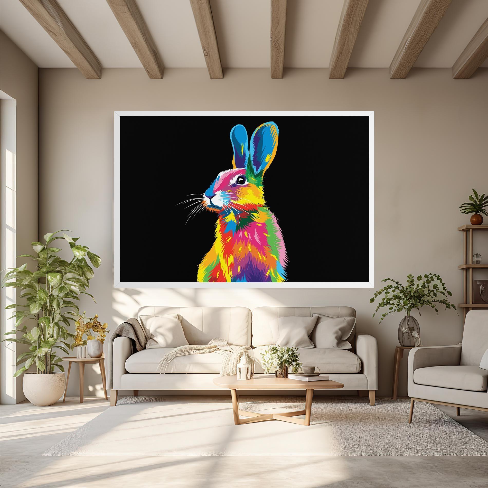 Tablou Canvas Color Mix Easter mockup 6