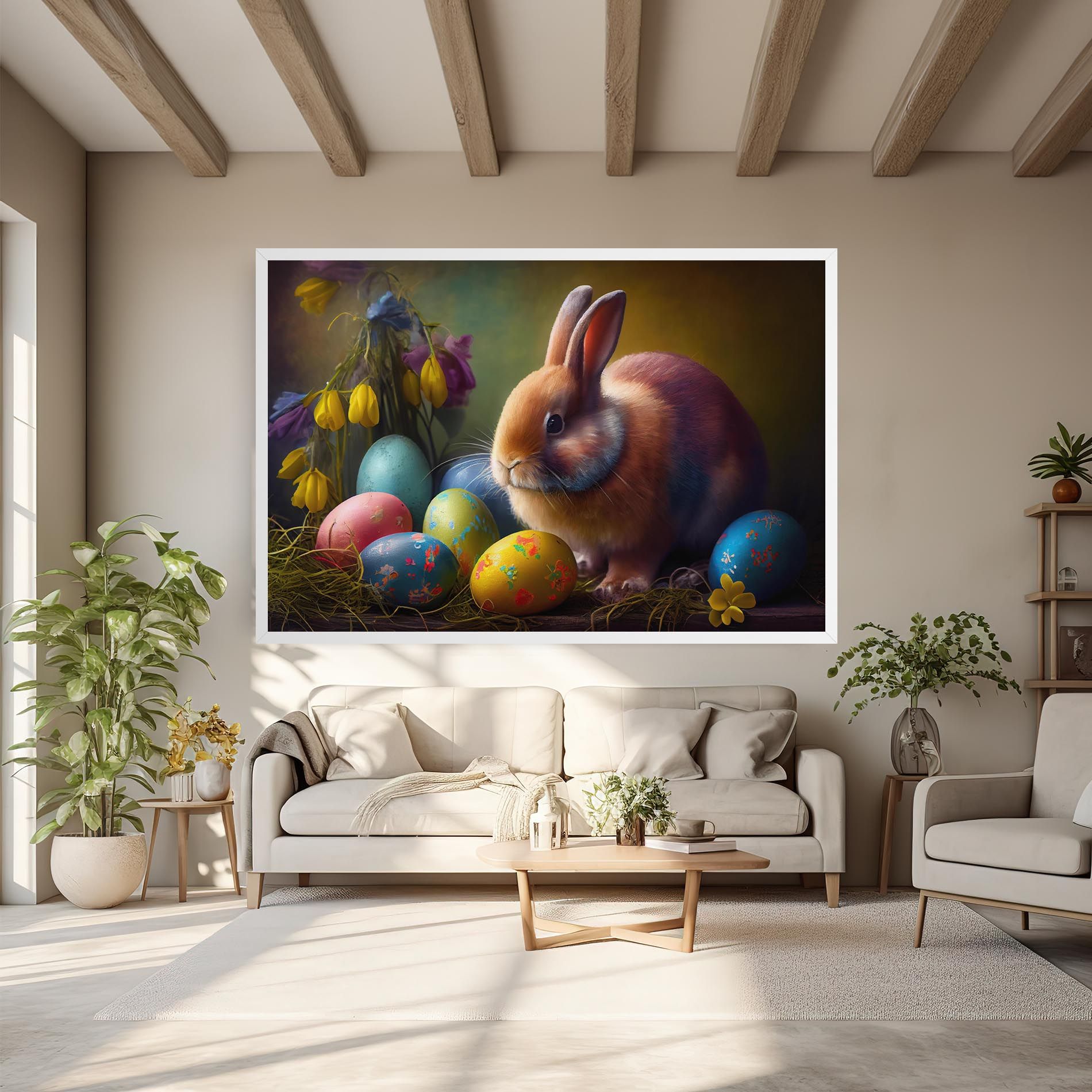 Easter Cute Rabbit mockup 6