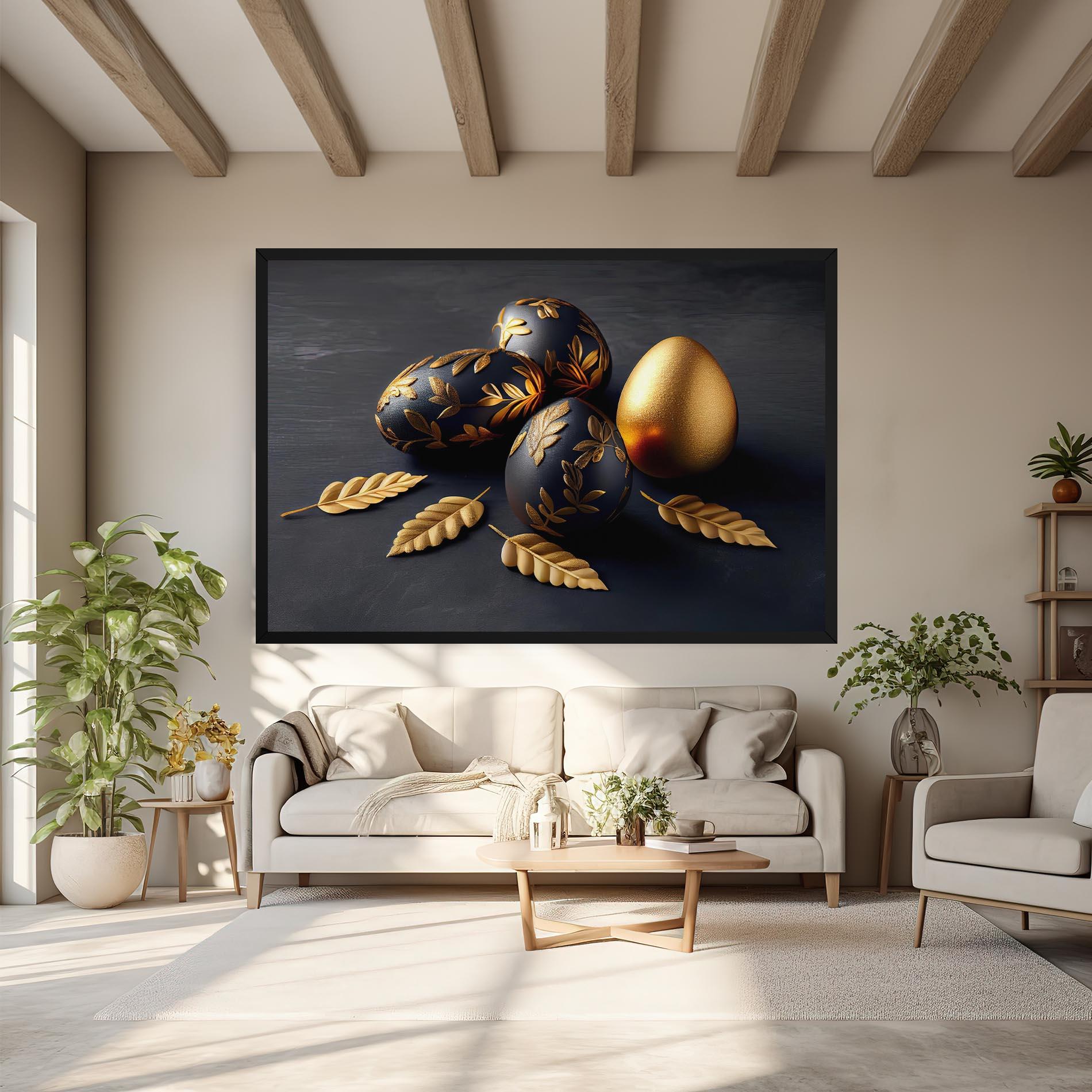 Tablou Canvas Black Gold Egs mockup 6