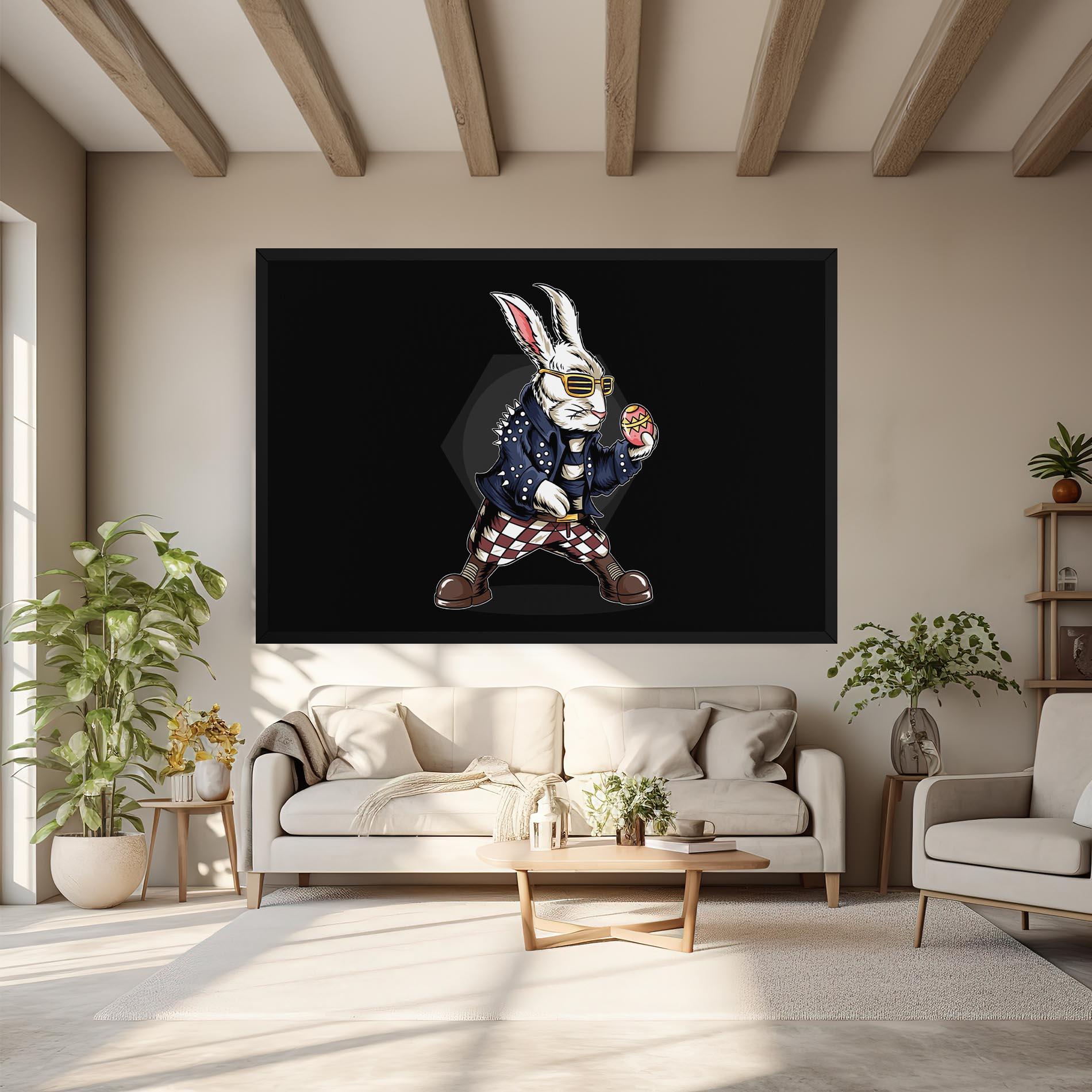 Tablou Canvas Rabbit Rock mockup 6