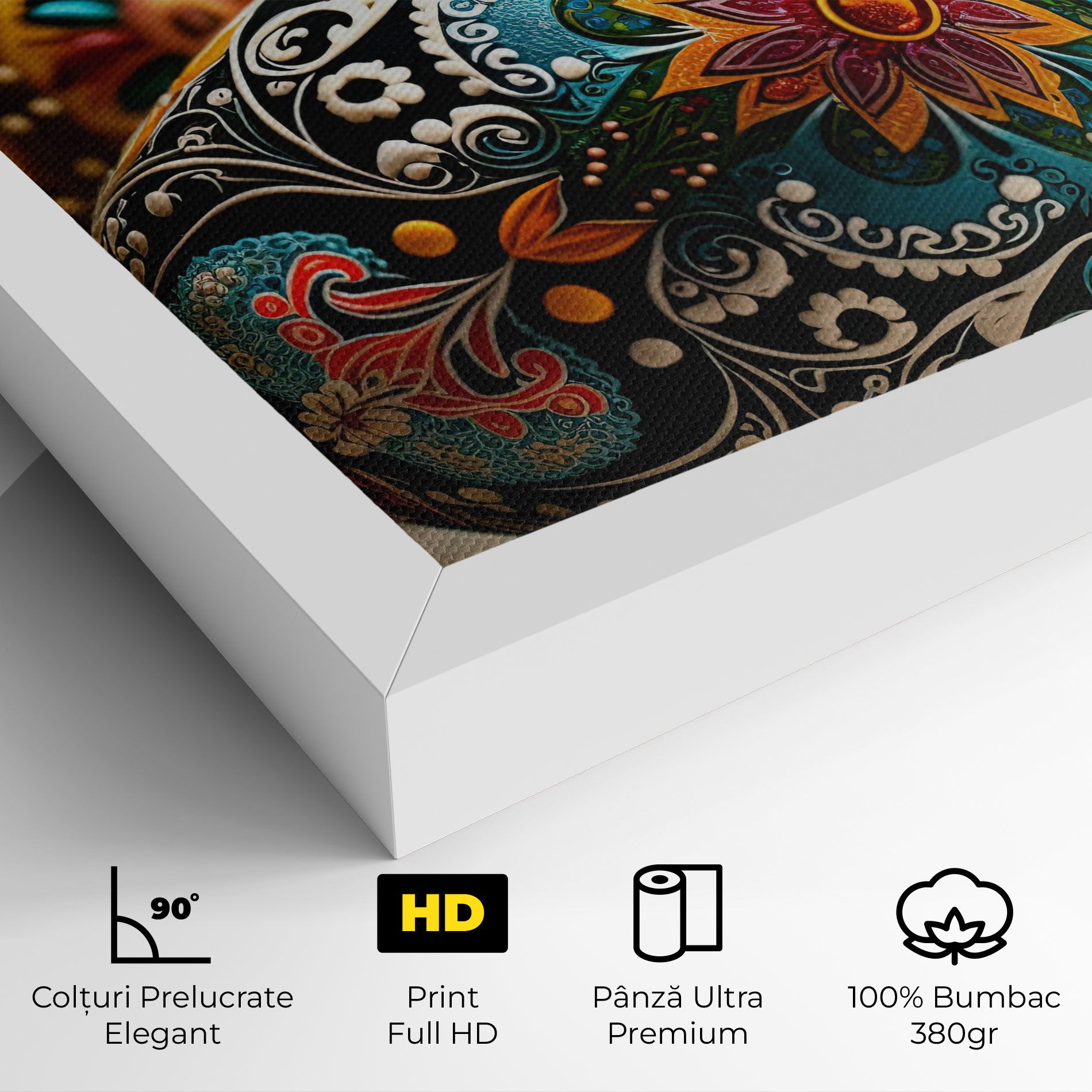 Easter Eggs Ornament mockup 4