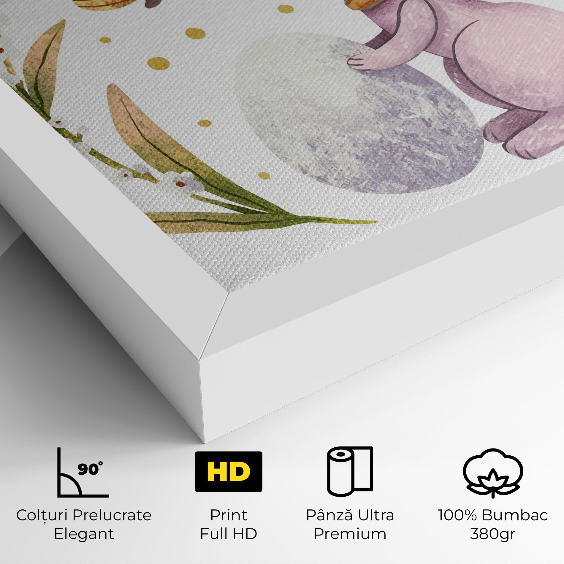 Easter Pink Bunny mockup 4