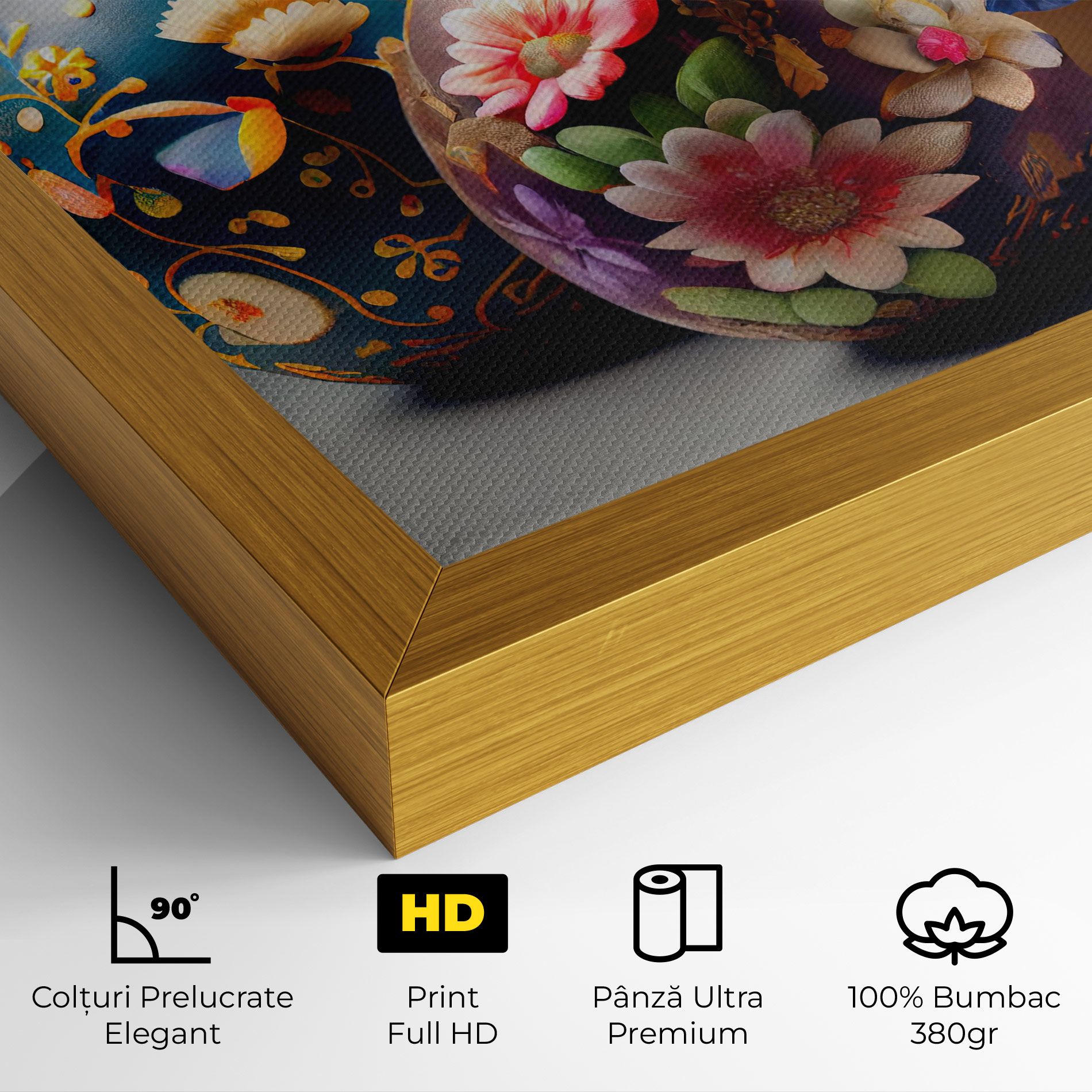 Easter Egs Flowers mockup 4