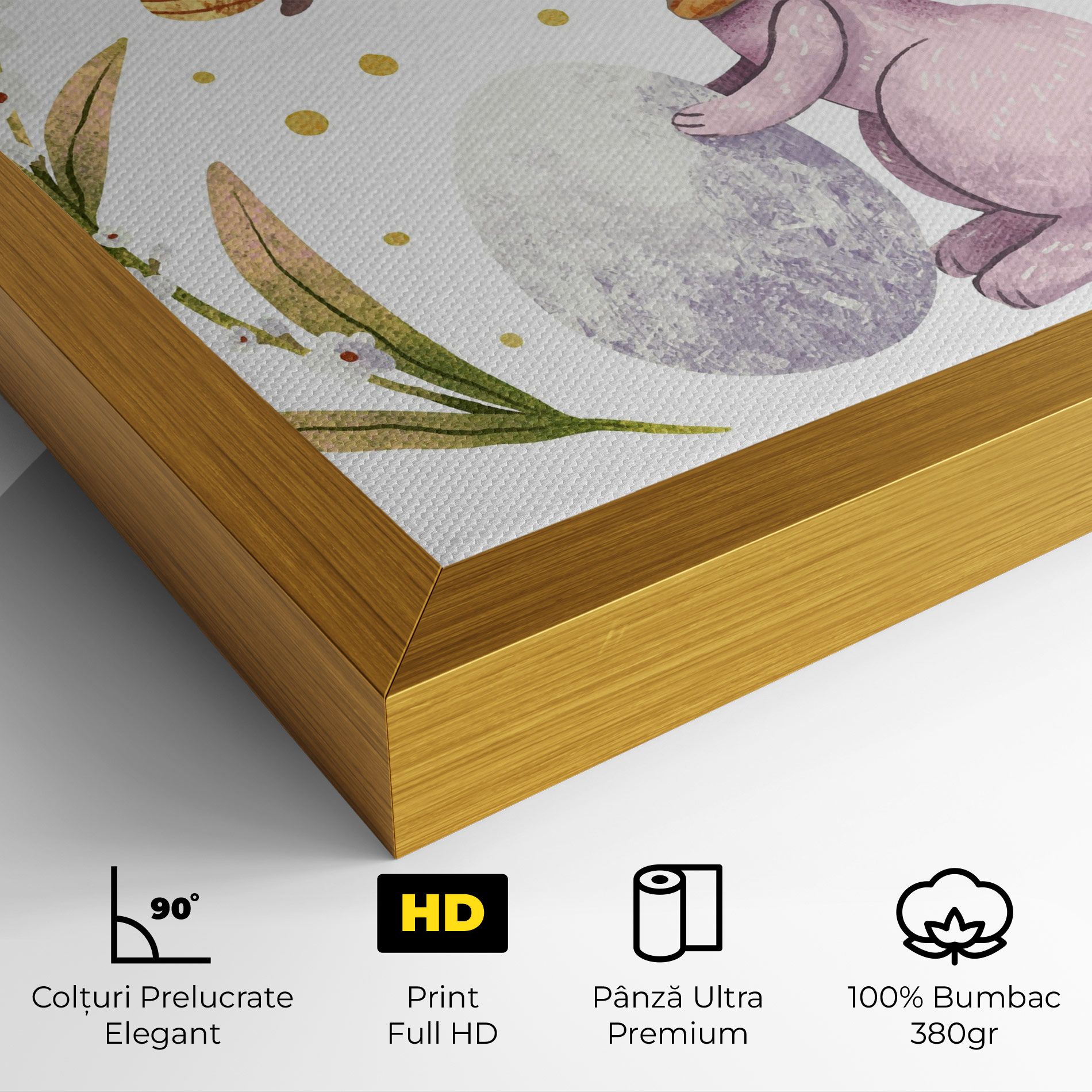 Easter Pink Bunny mockup 4