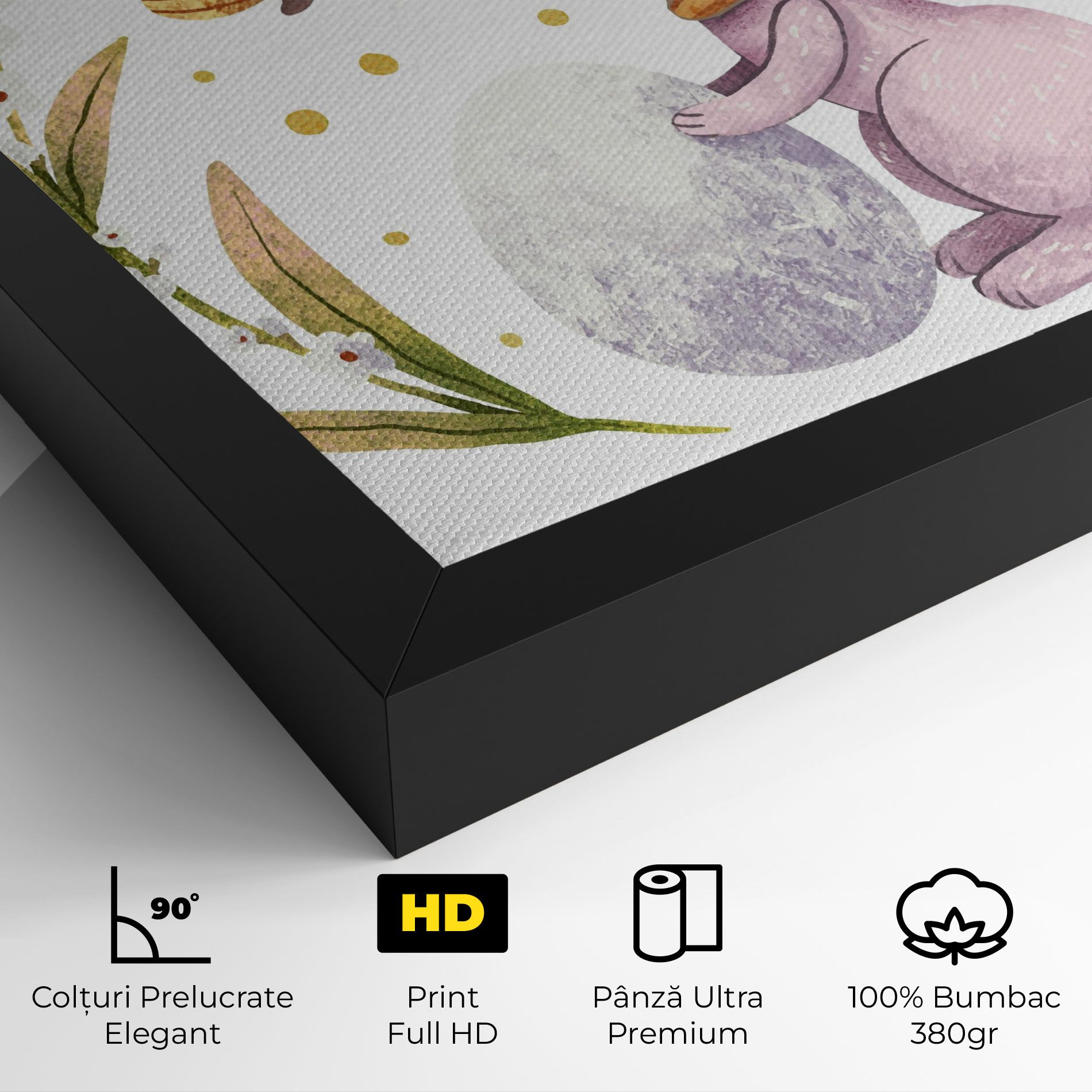 Easter Pink Bunny mockup 4