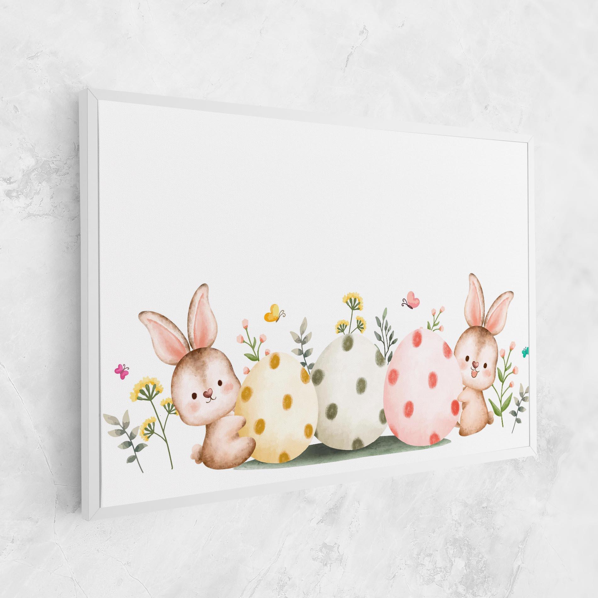 Tablou Canvas Butterfly Rabbit mockup 1